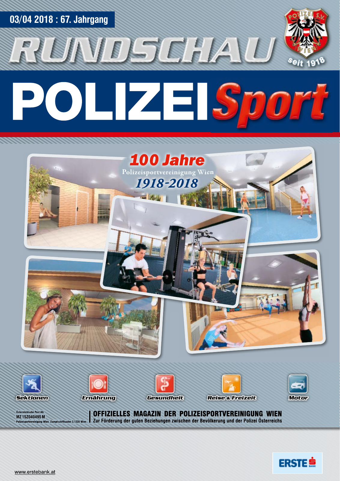 Vorschau Rundschau Polizei Sport 03-04/2018 Seite 1