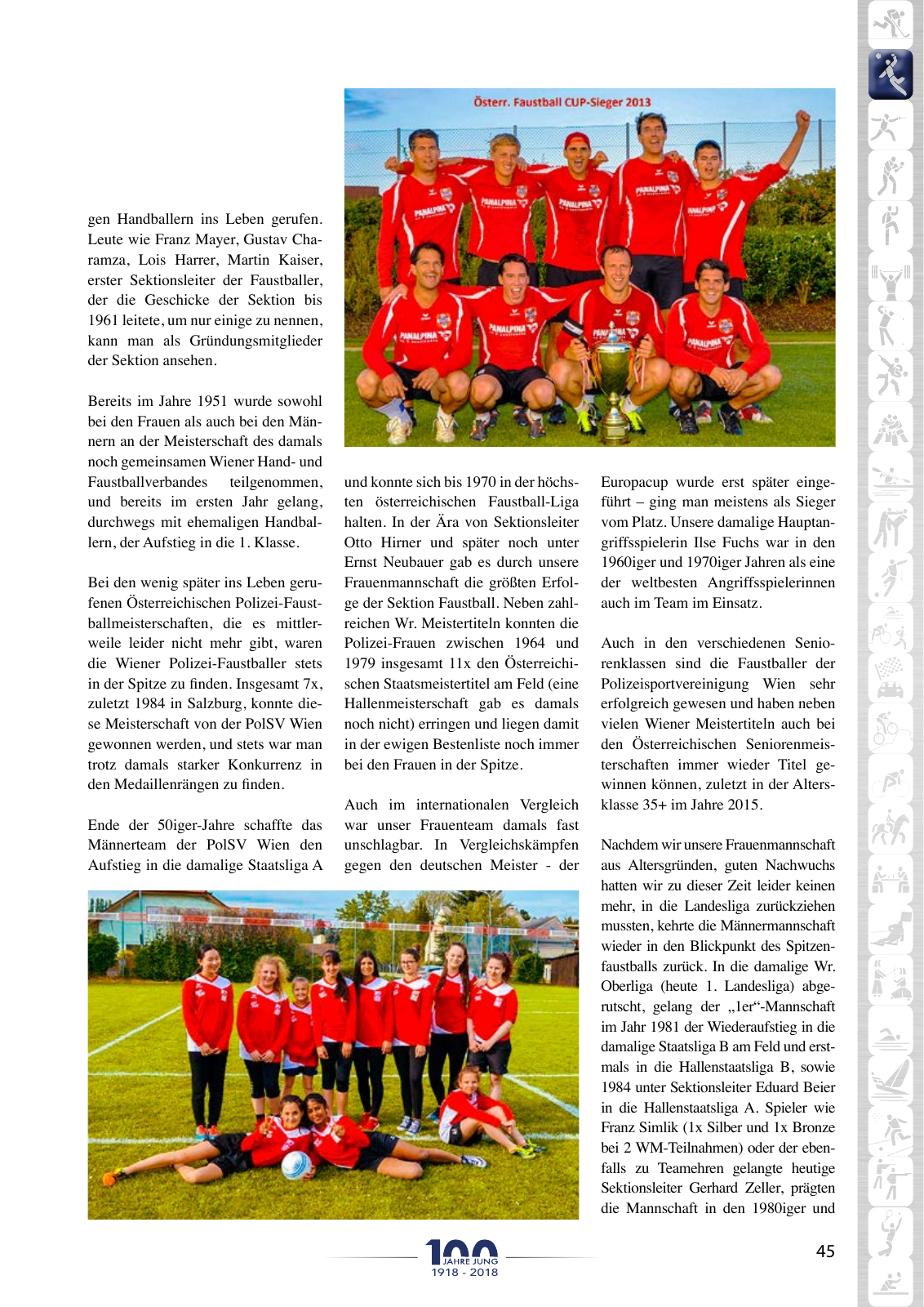 Vorschau Festschrift 100 Jahre PSV-Wien Seite 43