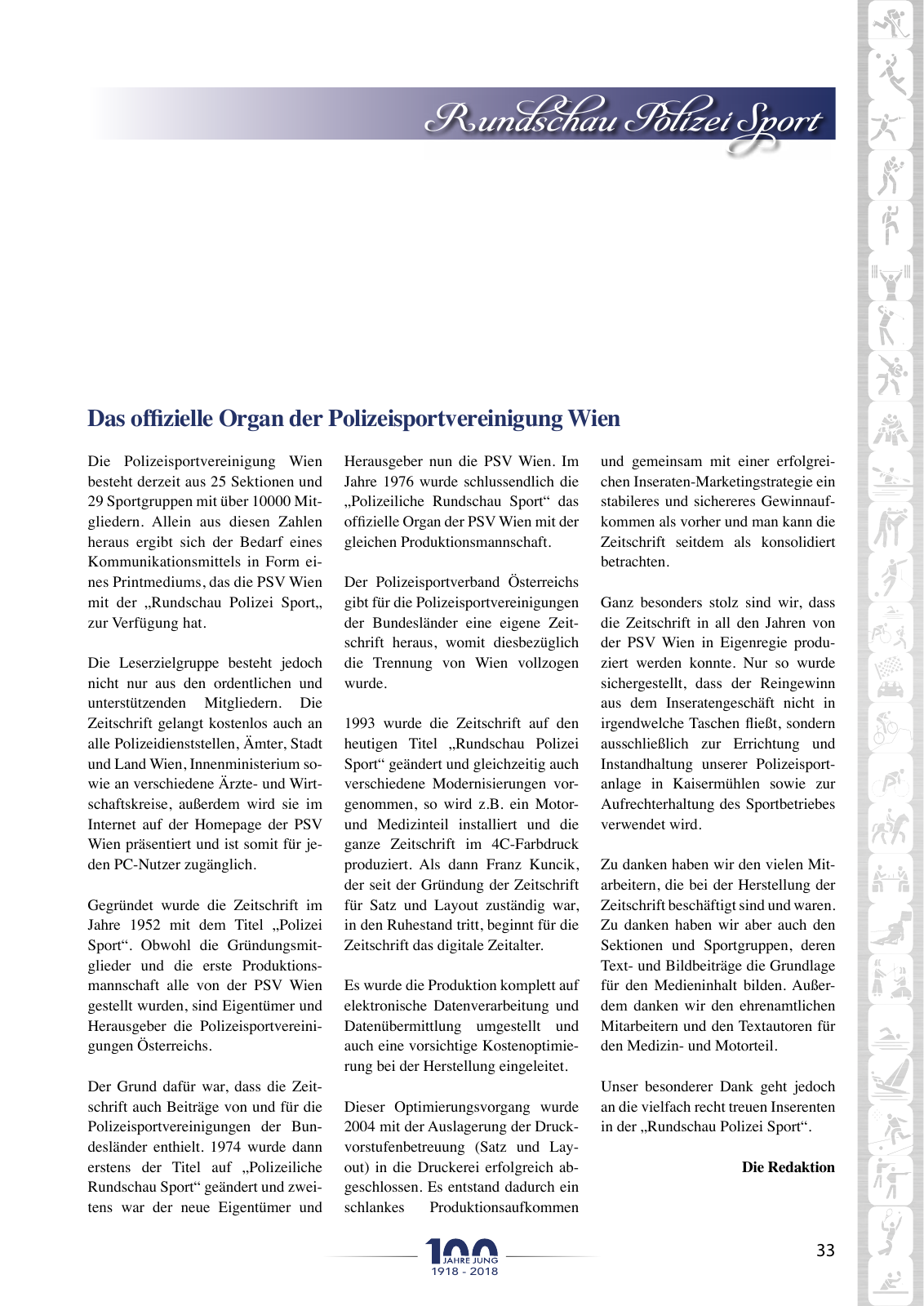 Vorschau Festschrift 100 Jahre PSV-Wien Seite 31