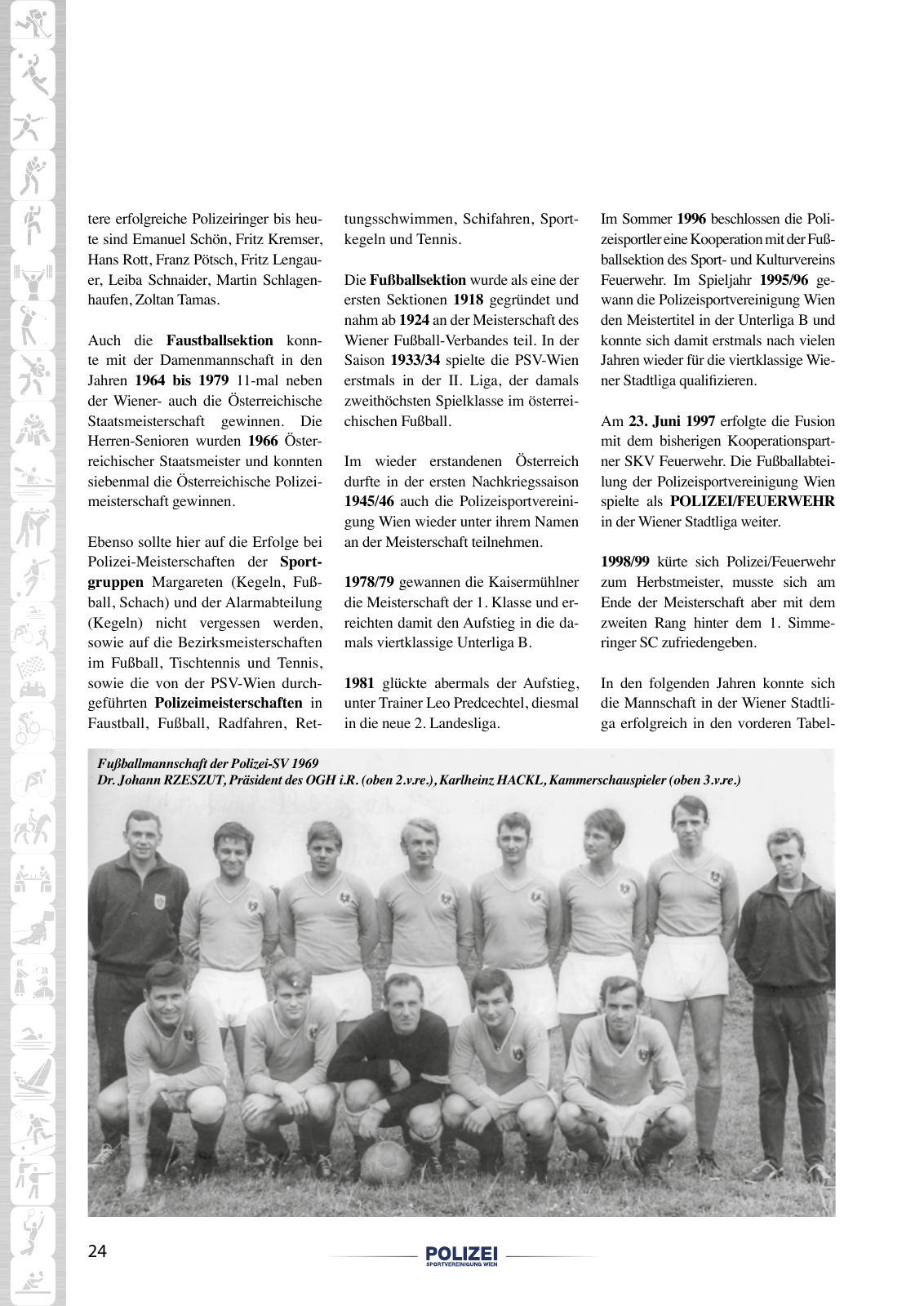 Vorschau Festschrift 100 Jahre PSV-Wien Seite 22