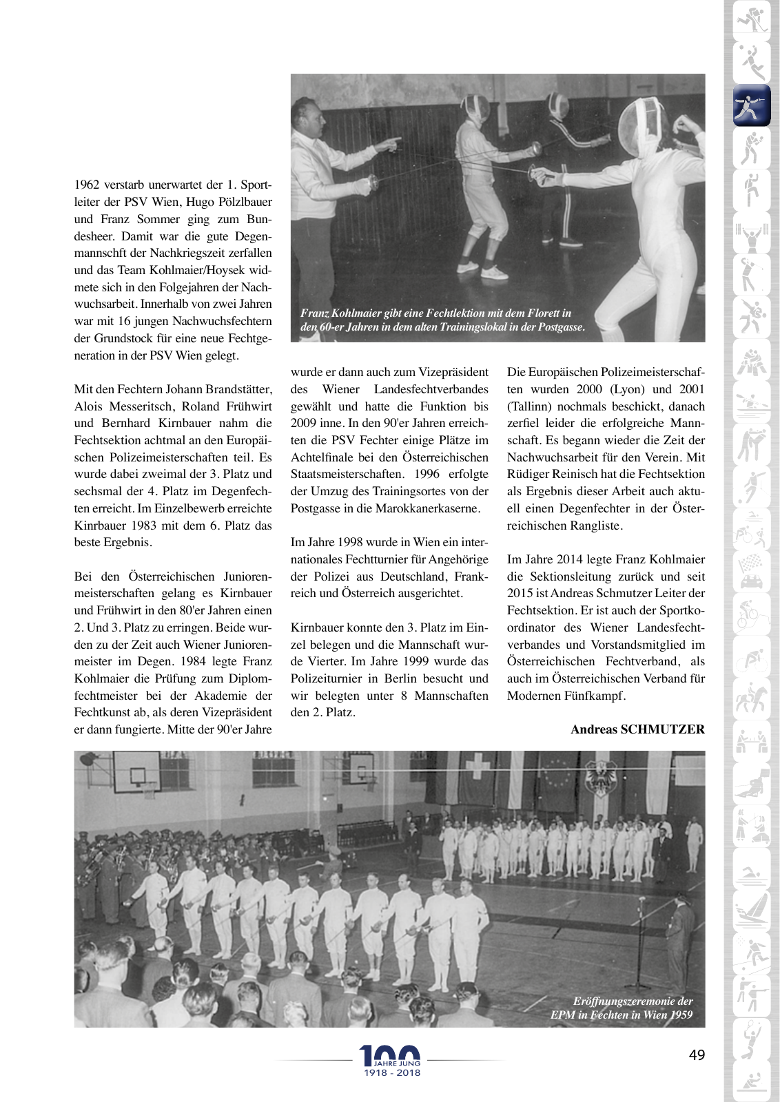 Vorschau Festschrift 100 Jahre PSV-Wien Seite 47