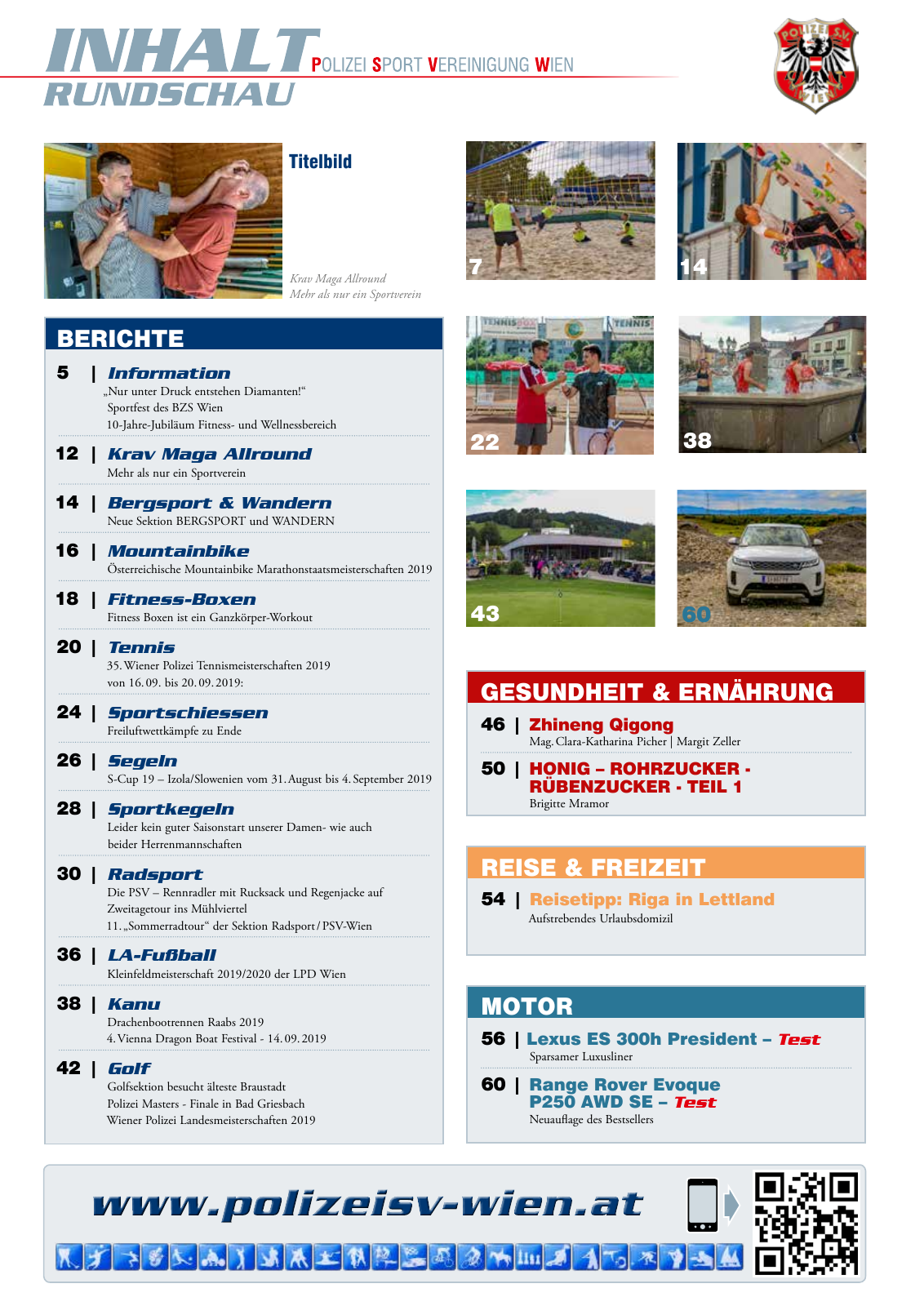 Vorschau Rundschau Polizei Sport 09-10/2019 Seite 3