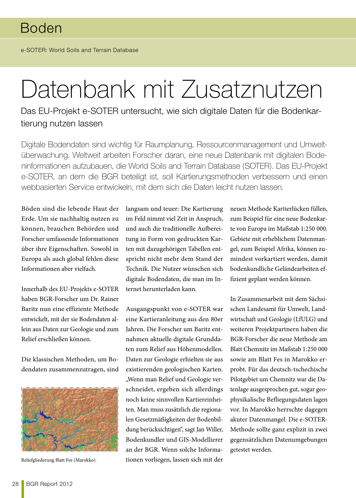 Vorschau BGR Report 2013 Seite 28