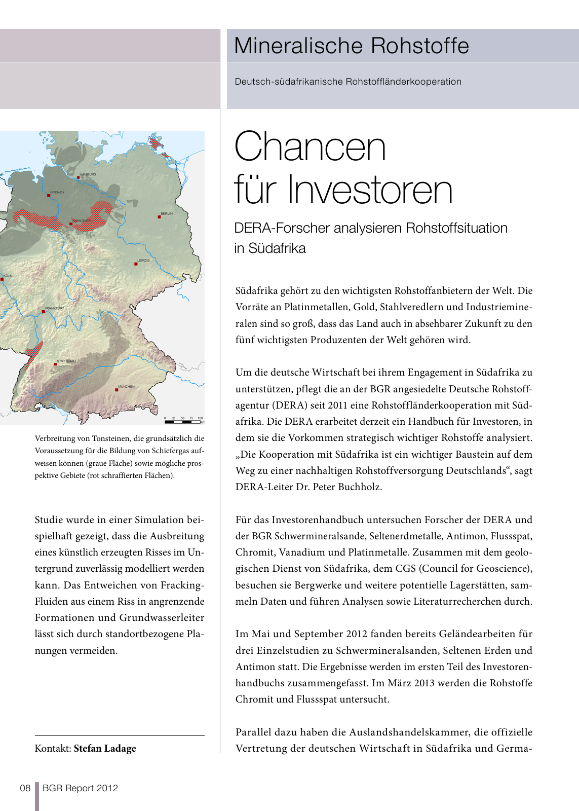 Vorschau BGR Report 2013 Seite 8