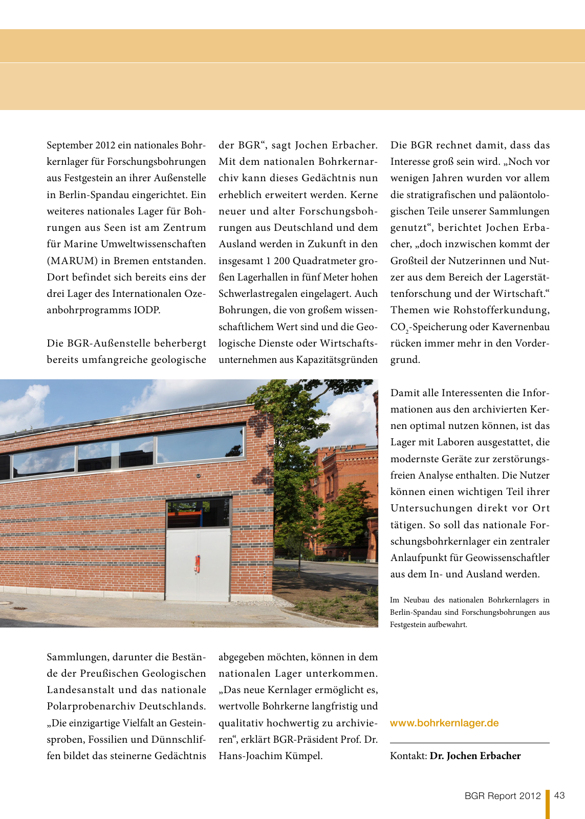 Vorschau BGR Report 2013 Seite 43