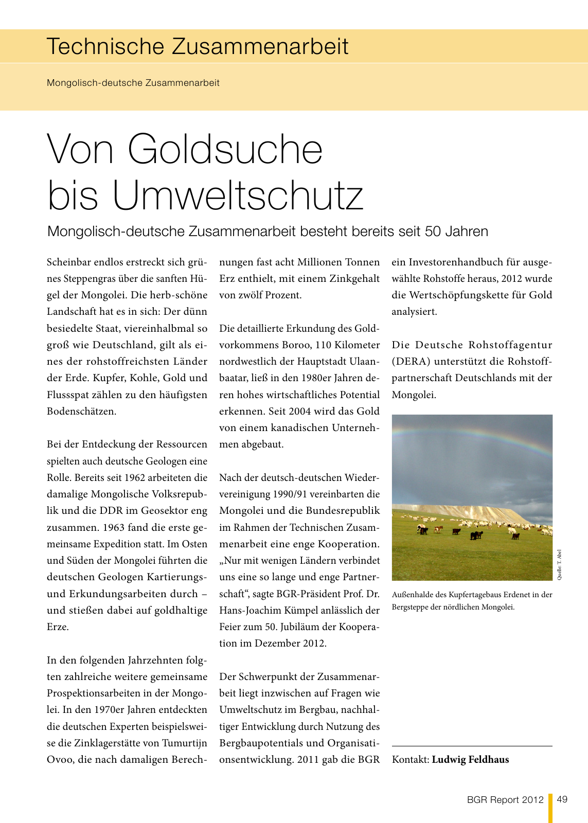 Vorschau BGR Report 2013 Seite 49