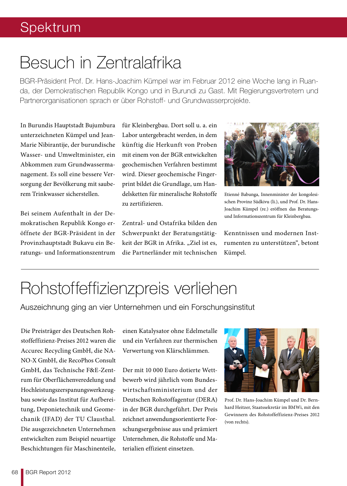 Vorschau BGR Report 2013 Seite 68