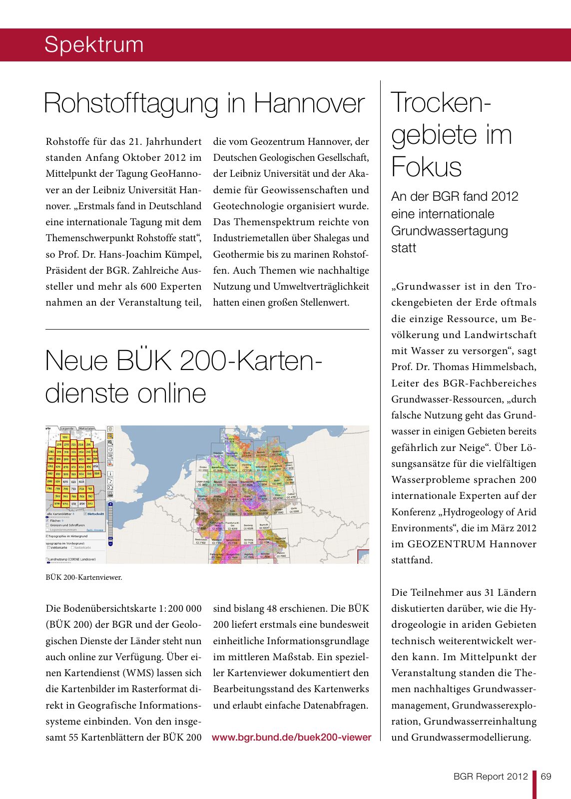 Vorschau BGR Report 2013 Seite 69