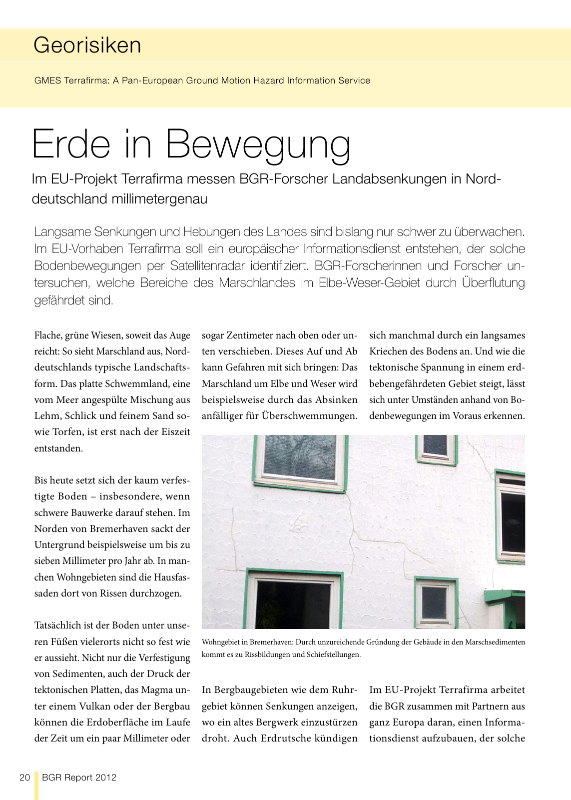 Vorschau BGR Report 2013 Seite 20