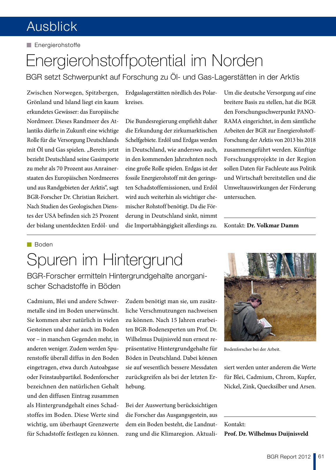 Vorschau BGR Report 2013 Seite 61