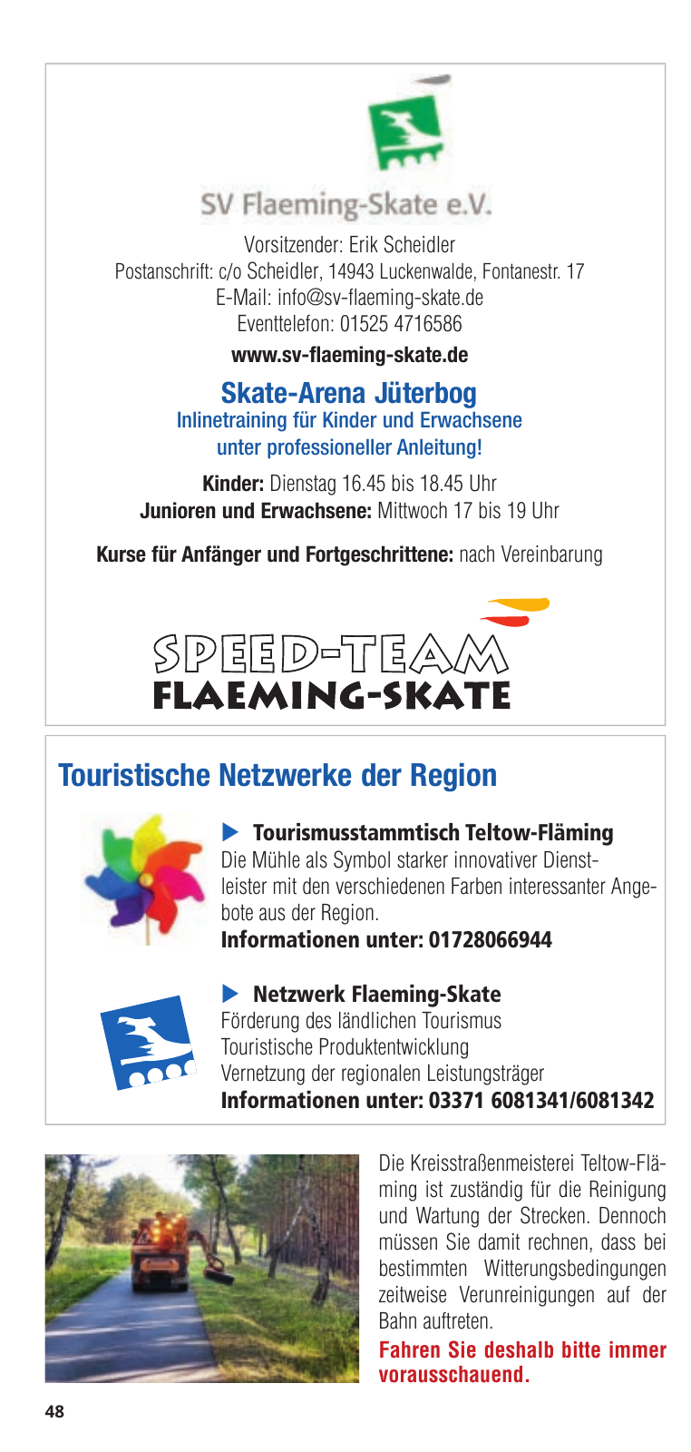 Vorschau Flaeming-Skate Broschüre 2021-2022 Seite 50