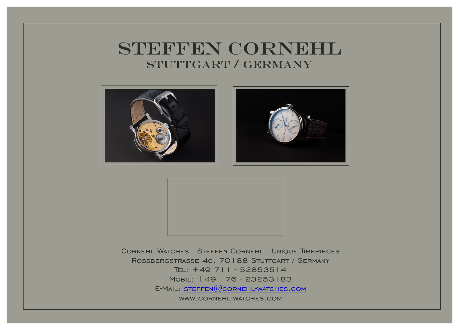 Vorschau Cornehl Watches Catalogue English Seite 16