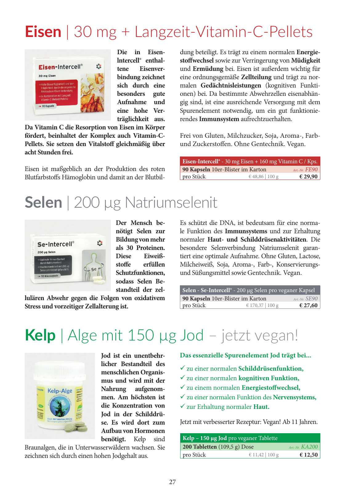 Vorschau Essential Foods PDF-Katalog 2020/2021 Seite 27