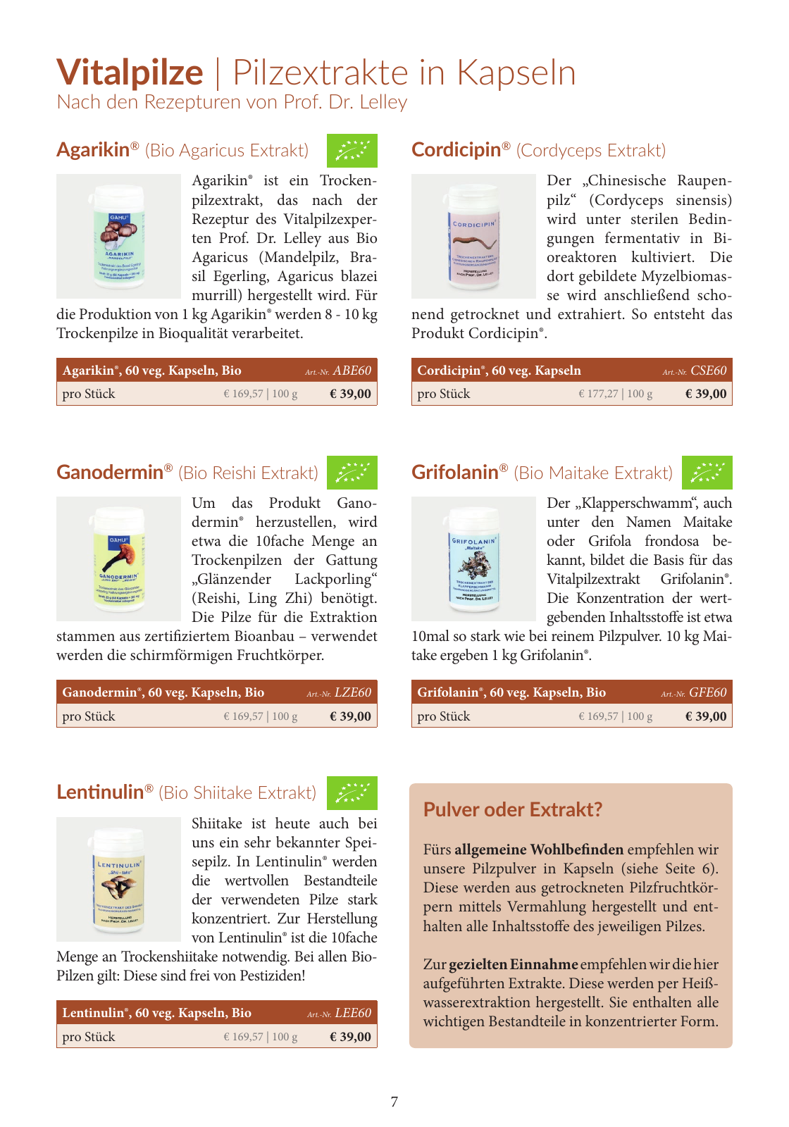 Vorschau Essential Foods PDF-Katalog 2020/2021 Seite 7