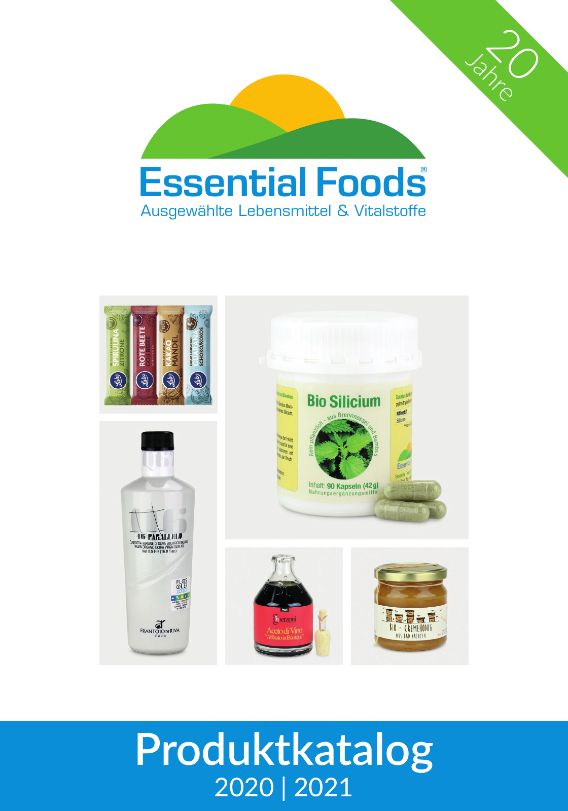 Vorschau Essential Foods PDF-Katalog 2020/2021 Seite 1
