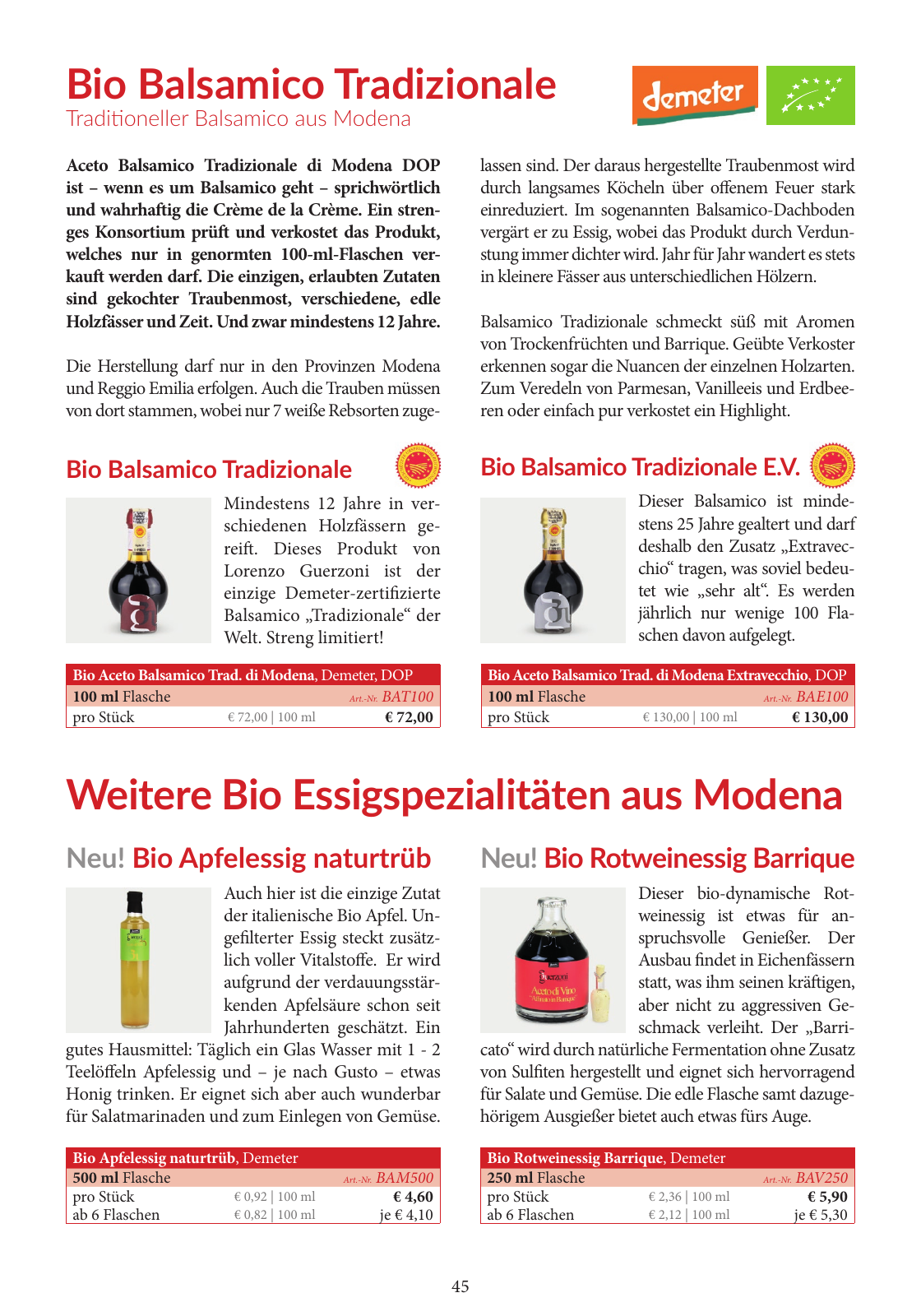 Vorschau Essential Foods PDF-Katalog 2020/2021 Seite 45