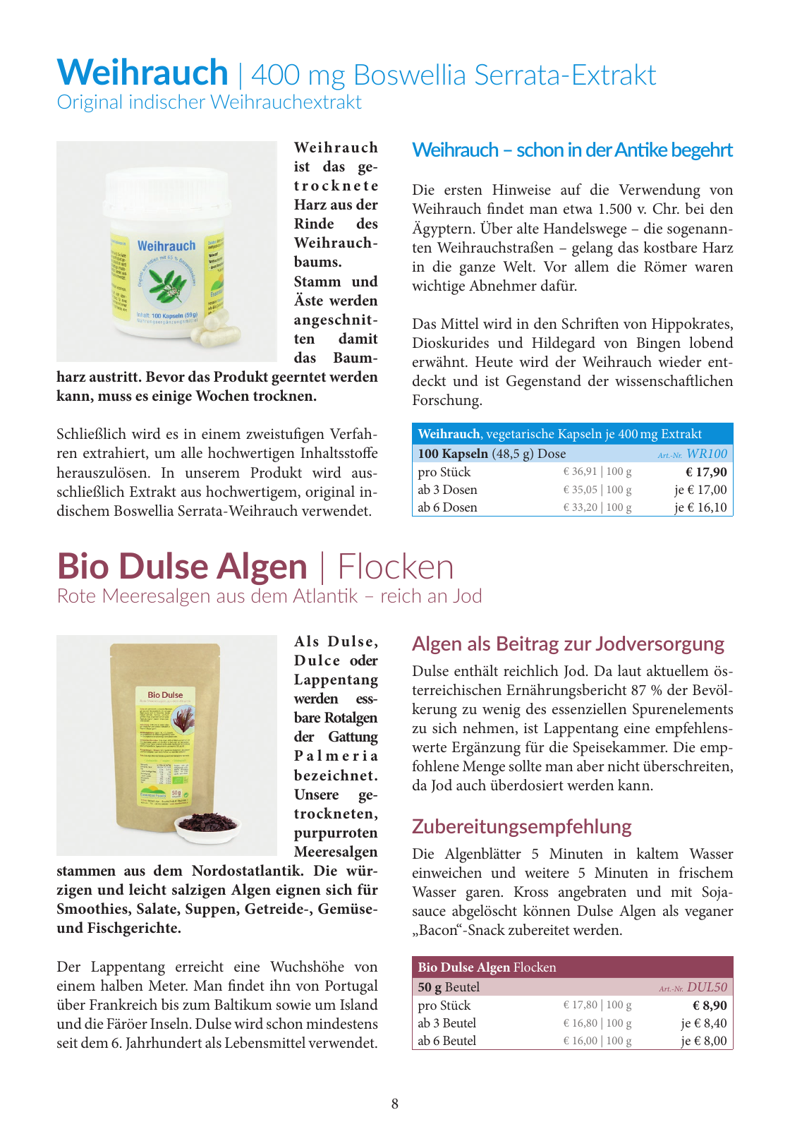 Vorschau Essential Foods PDF-Katalog 2020/2021 Seite 8