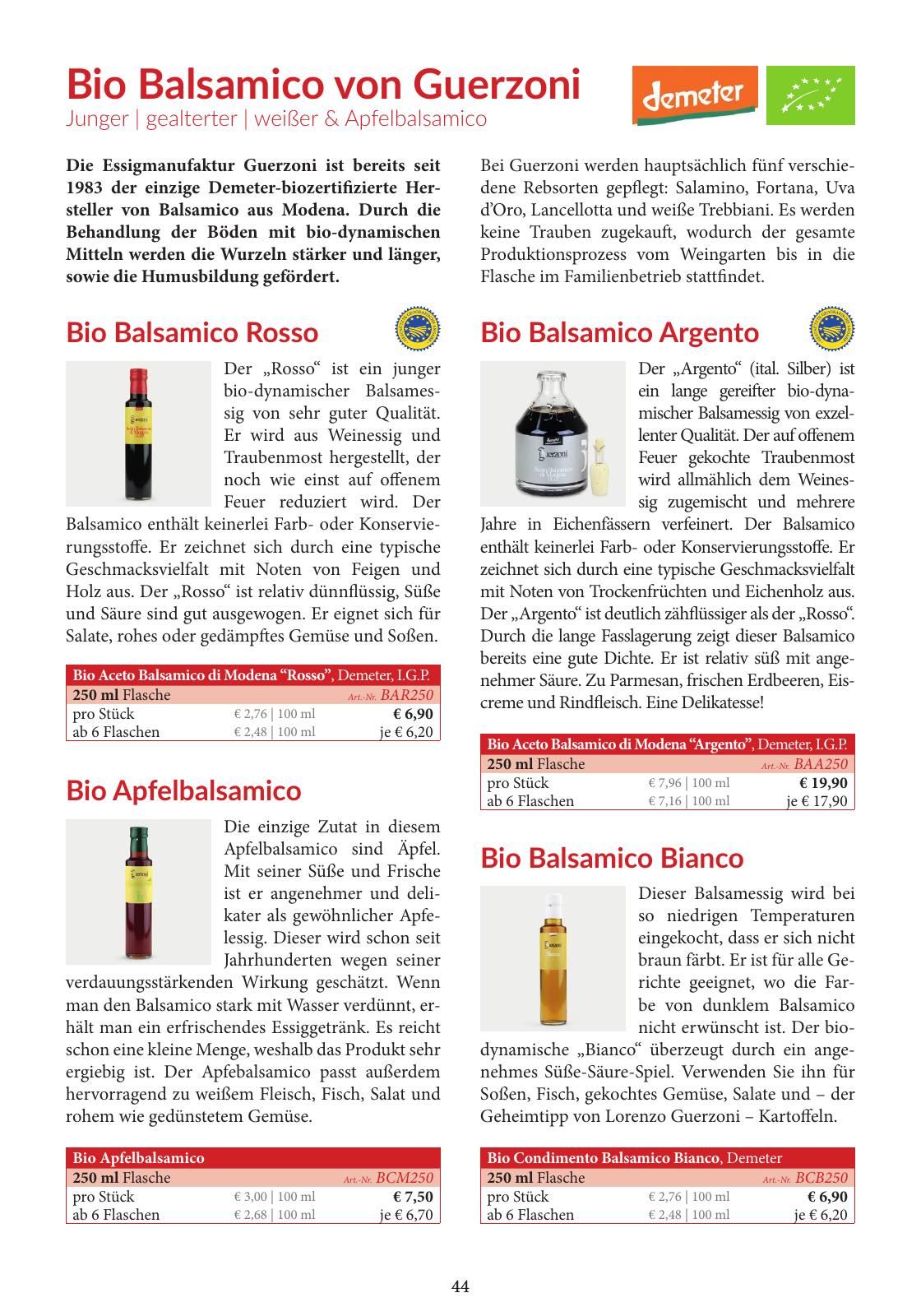 Vorschau Essential Foods PDF-Katalog 2020/2021 Seite 44