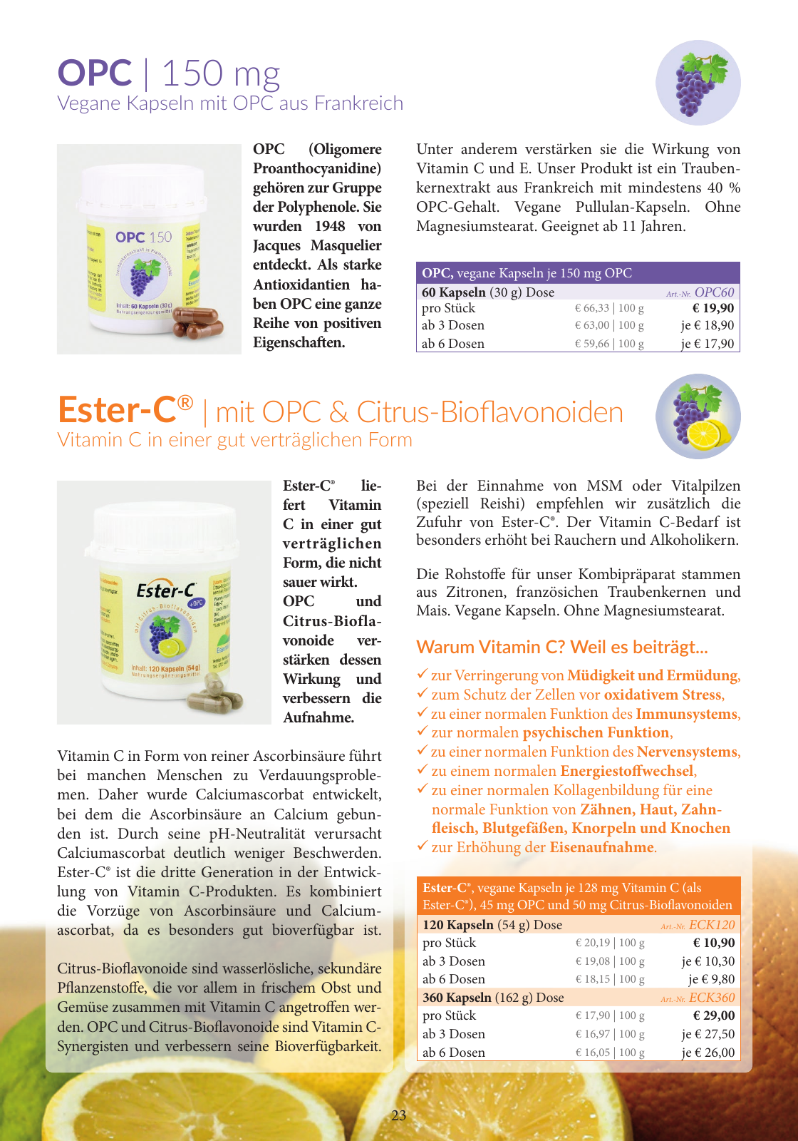 Vorschau Essential Foods PDF-Katalog 2020/2021 Seite 23