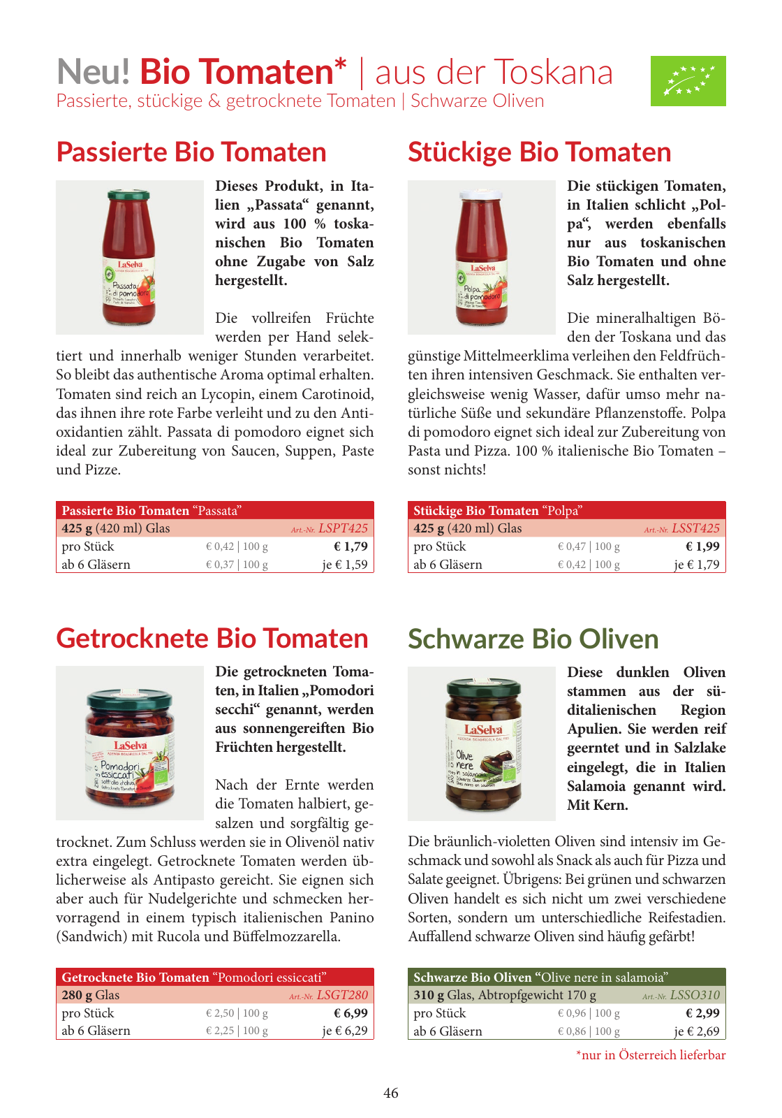 Vorschau Essential Foods PDF-Katalog 2020/2021 Seite 46