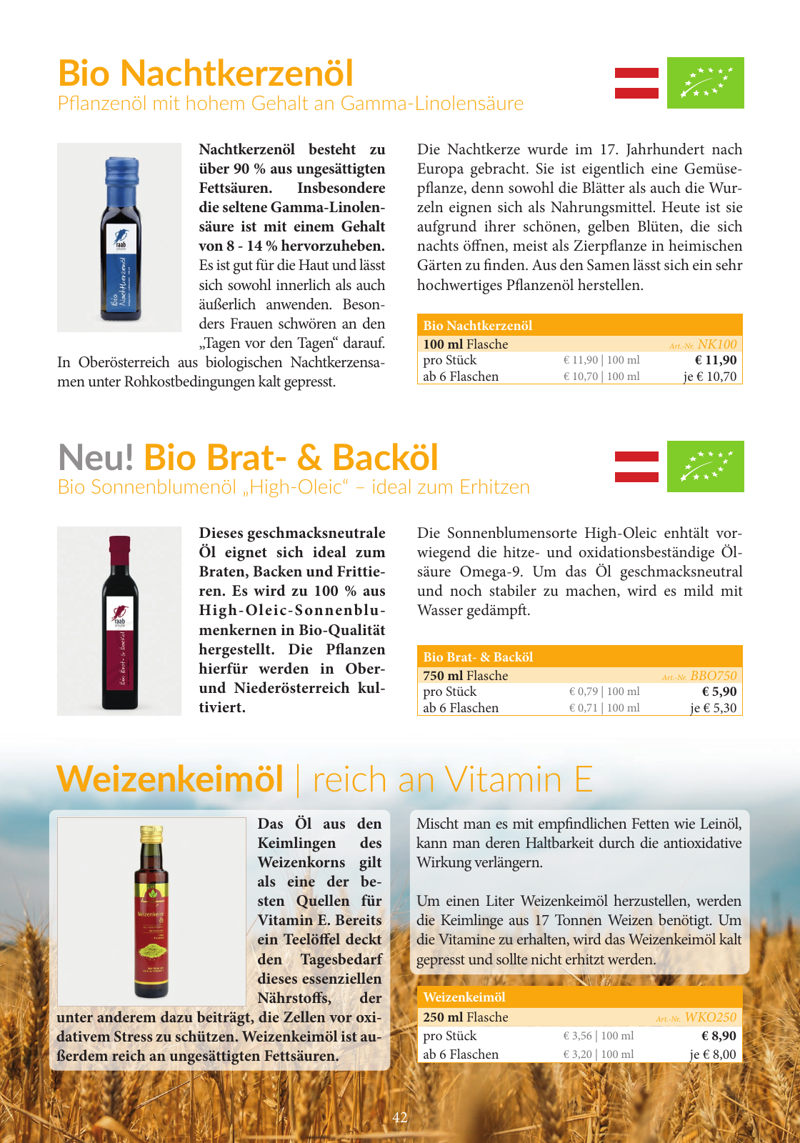 Vorschau Essential Foods PDF-Katalog 2020/2021 Seite 42