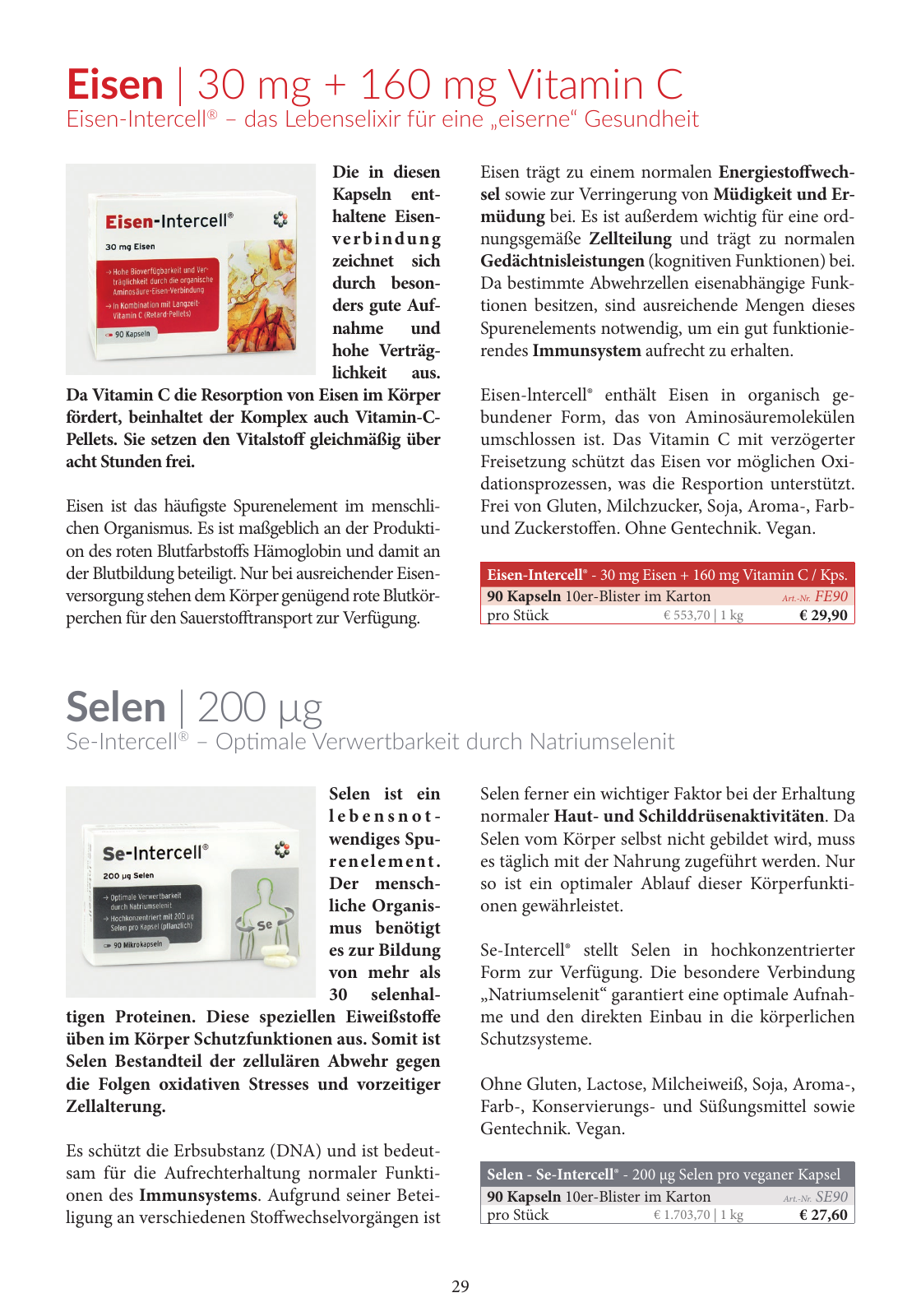 Vorschau Essential Foods Produktkatalog 2023 Seite 29