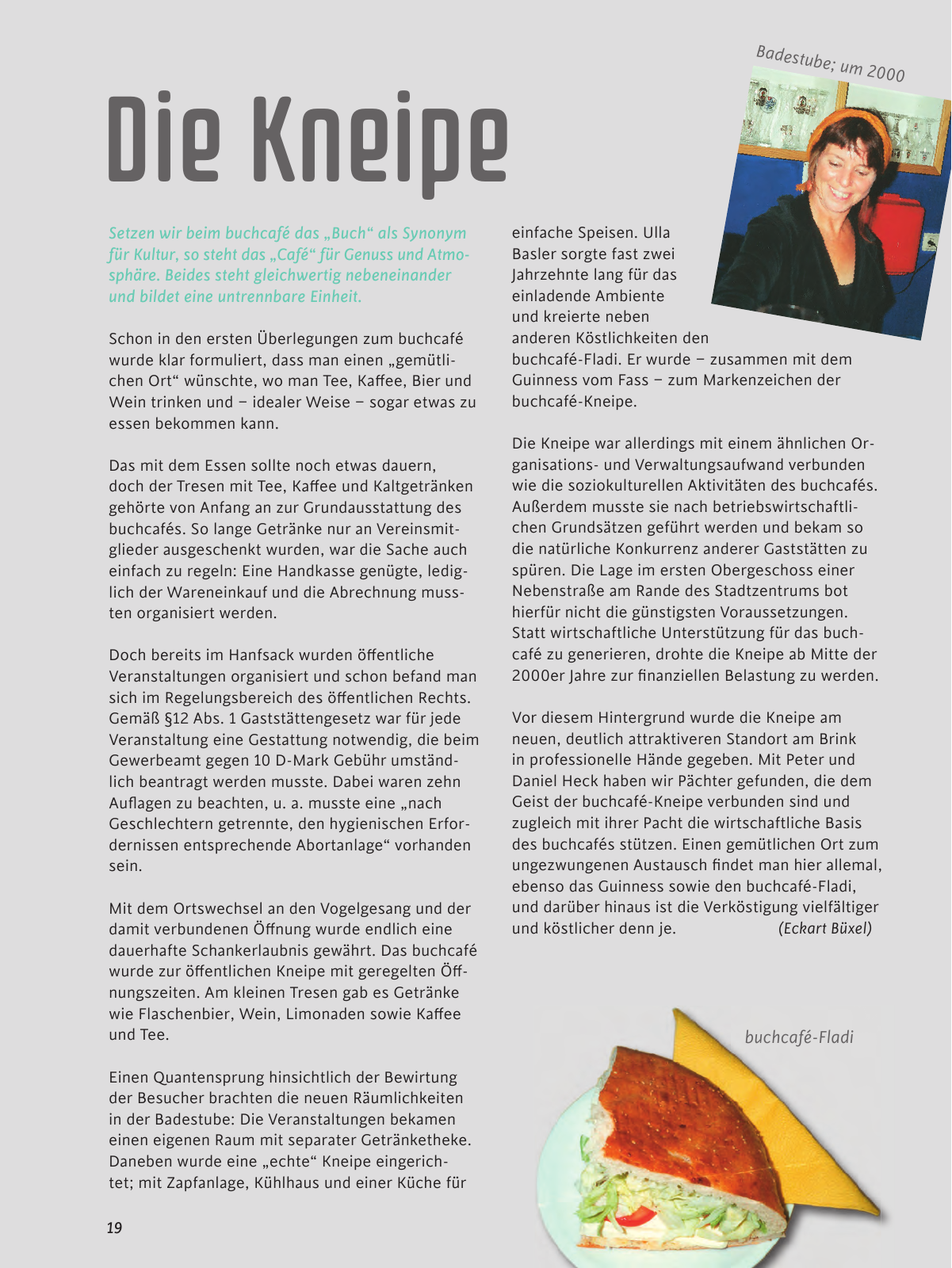 Vorschau buchcafe Festschrift 2019 Seite 19