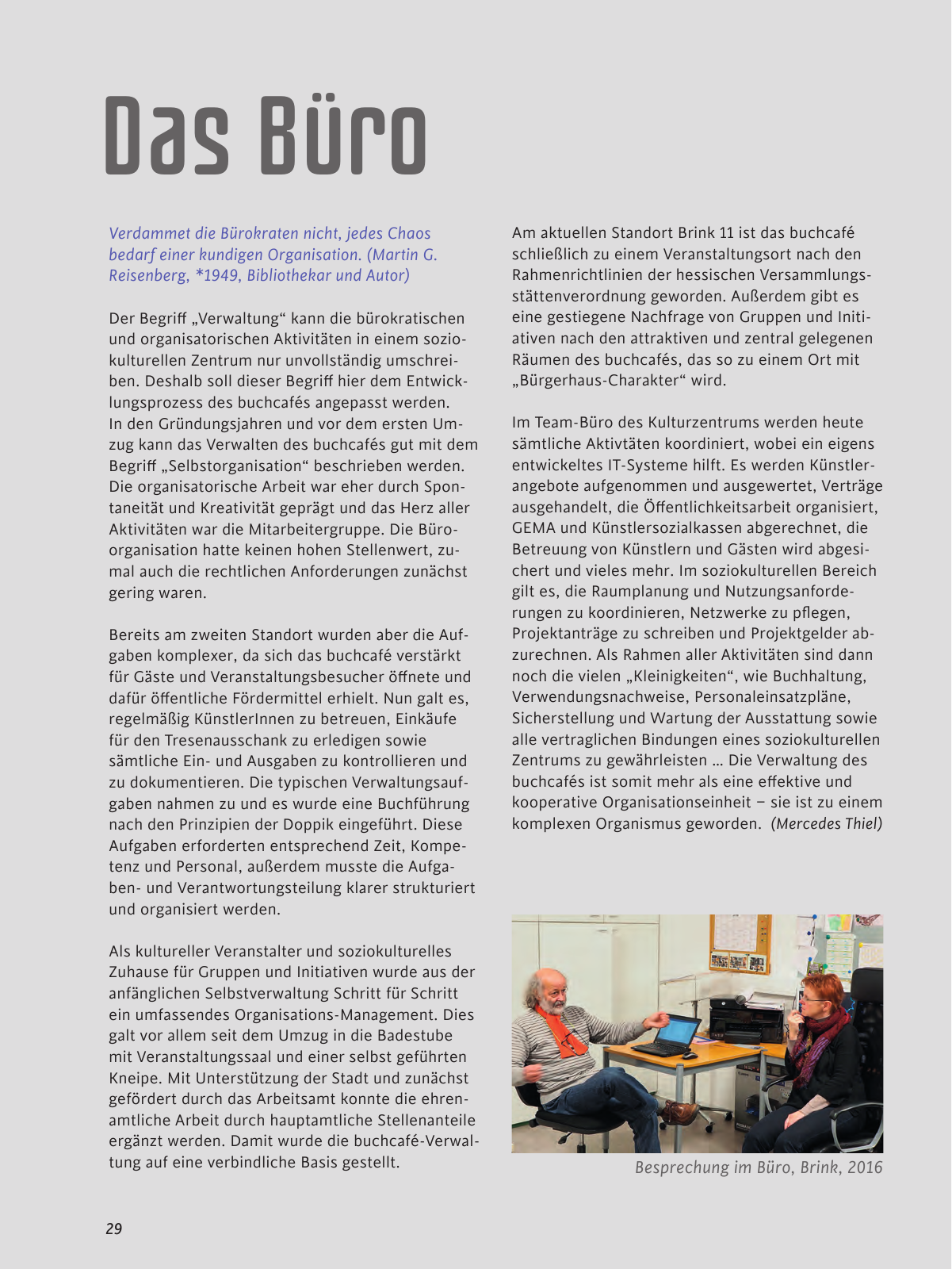 Vorschau buchcafe Festschrift 2019 Seite 29