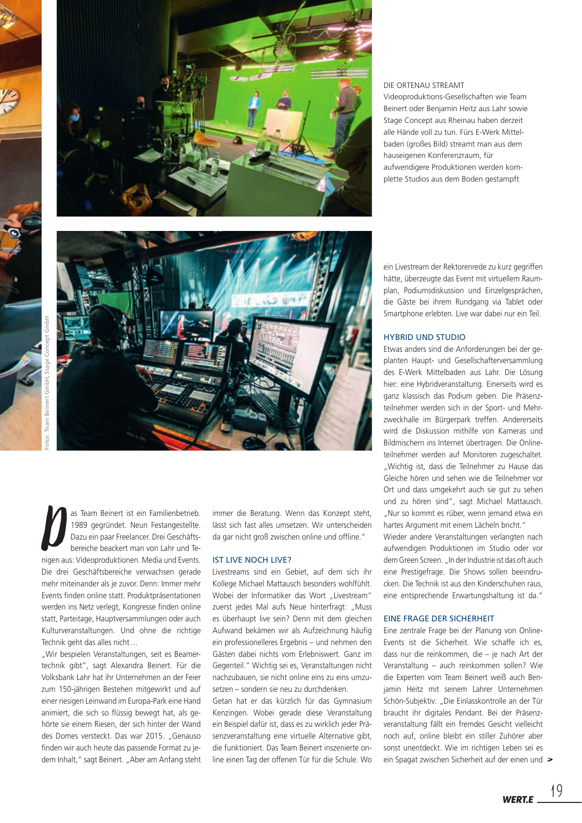 Vorschau Wert.e - Ausgabe 5 Seite 19