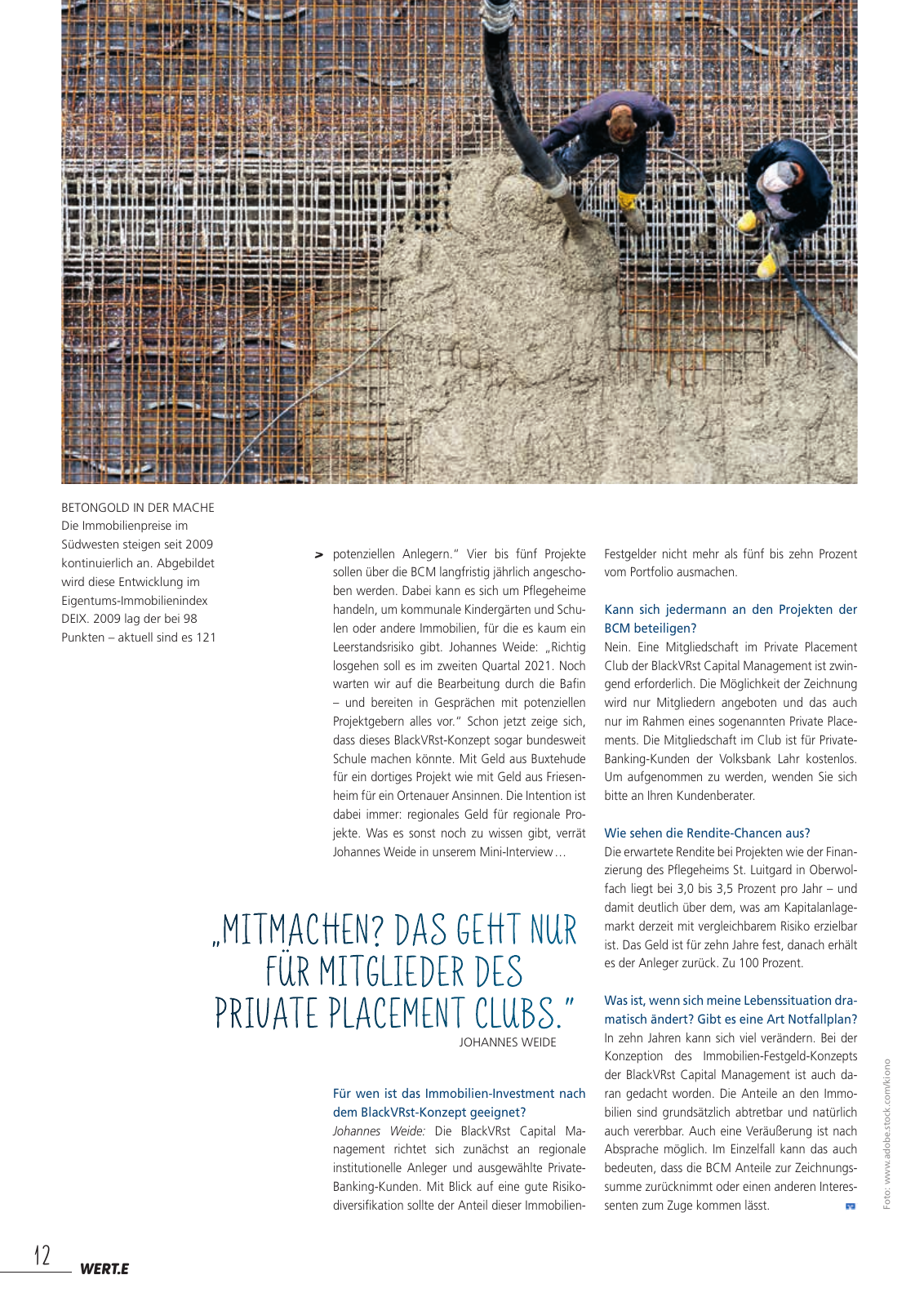 Vorschau Wert.e - Ausgabe 5 Seite 12