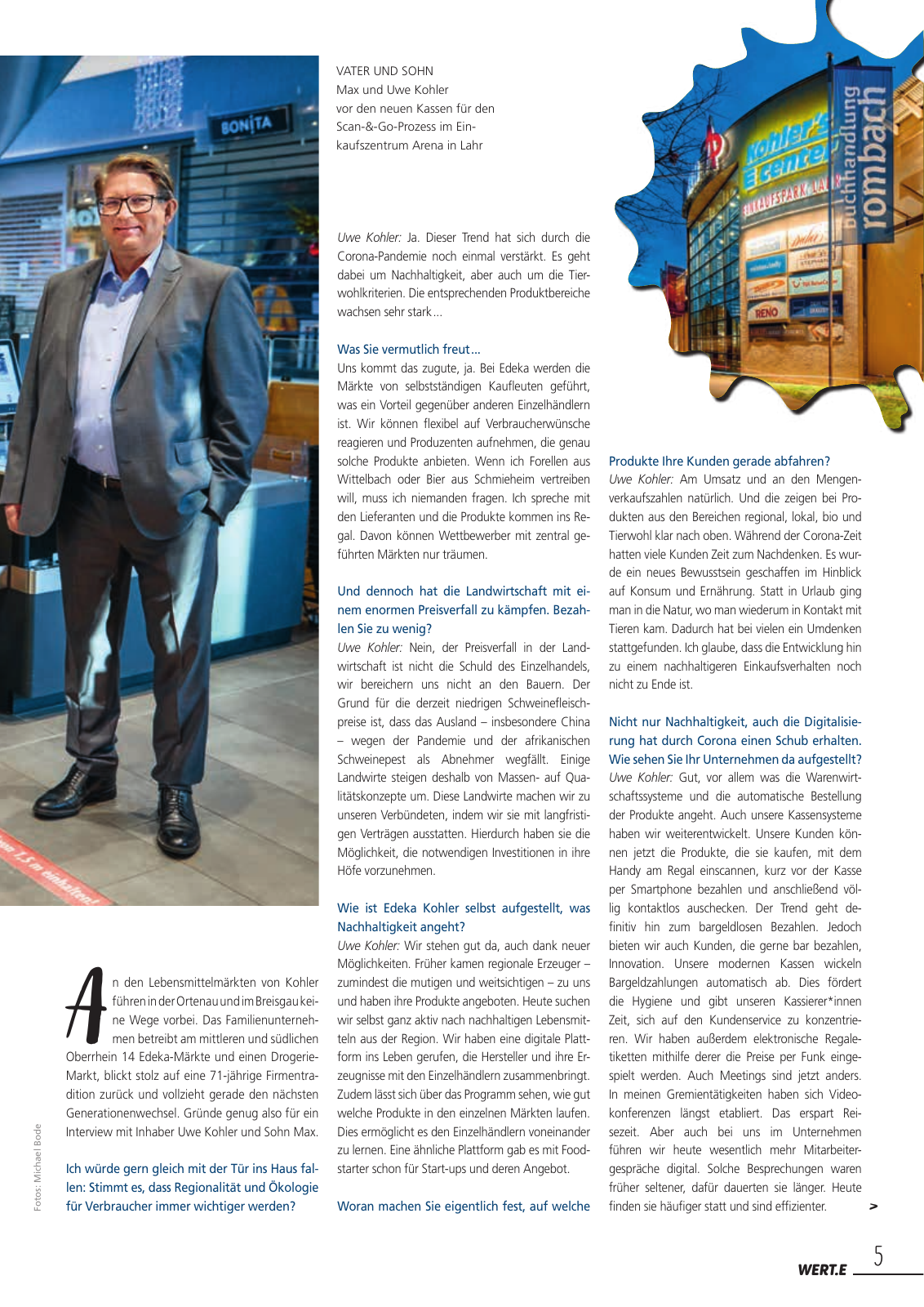 Vorschau Wert.e - Ausgabe 5 Seite 5