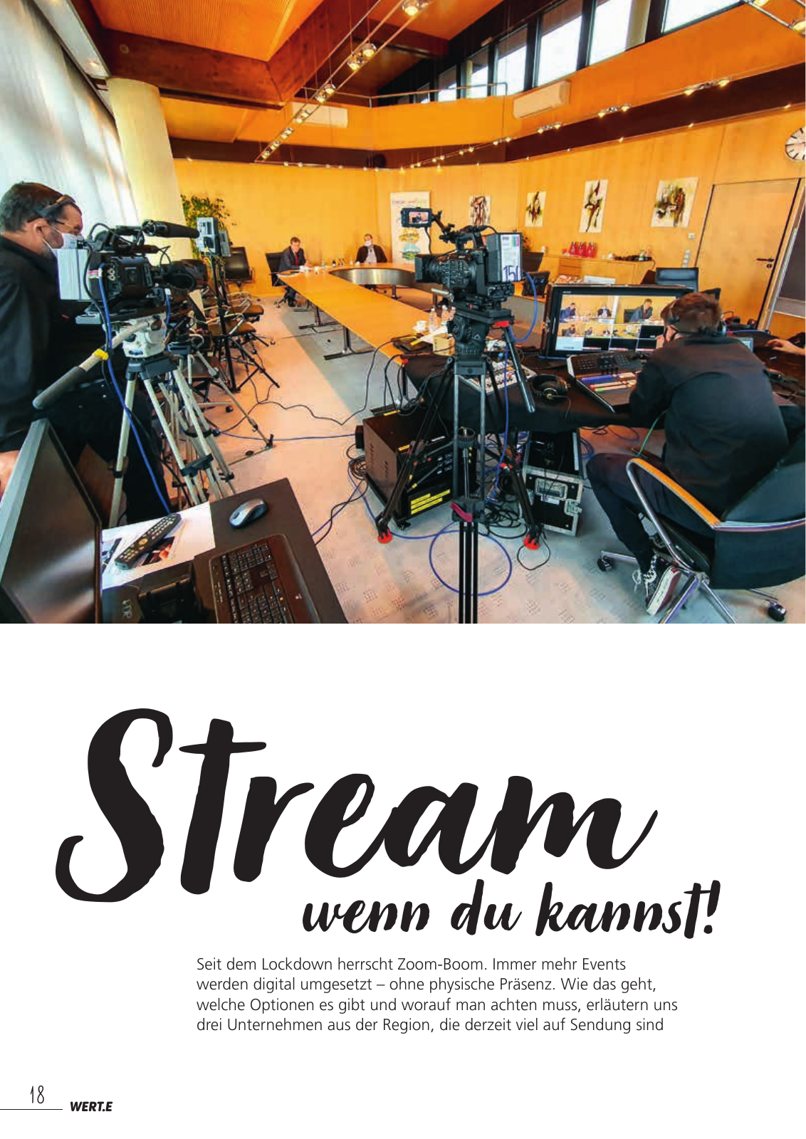 Vorschau Wert.e - Ausgabe 5 Seite 18