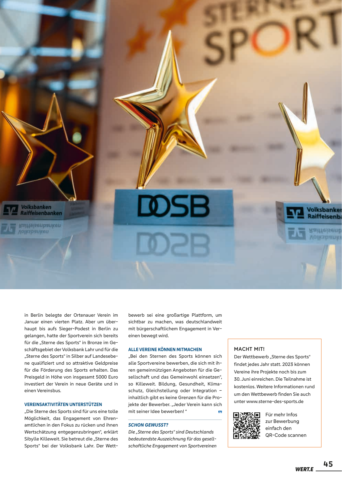 Vorschau Wert.e - Ausgabe 9 Seite 45