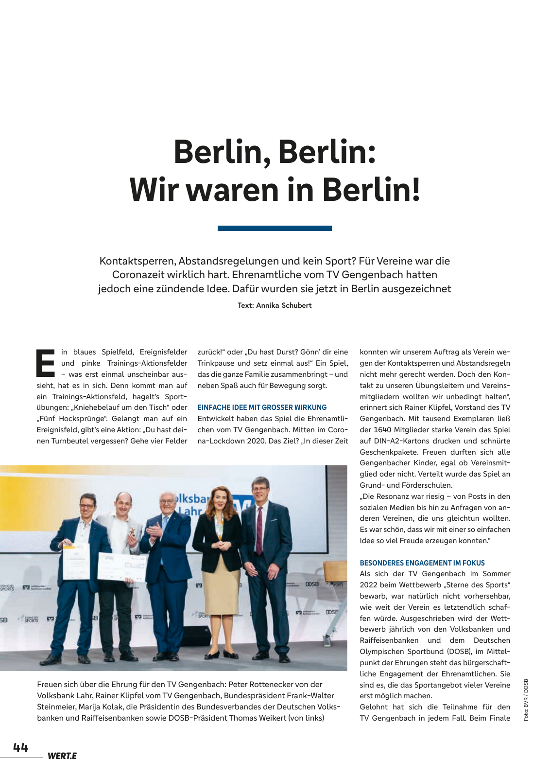 Vorschau Wert.e - Ausgabe 9 Seite 44