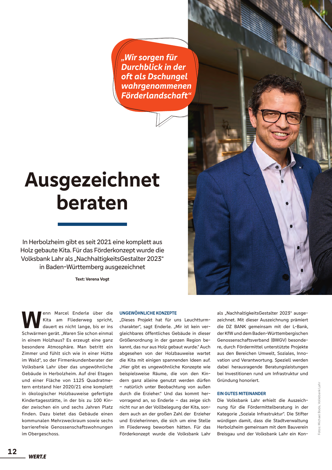 Vorschau Wert.e - Ausgabe 10 Seite 12