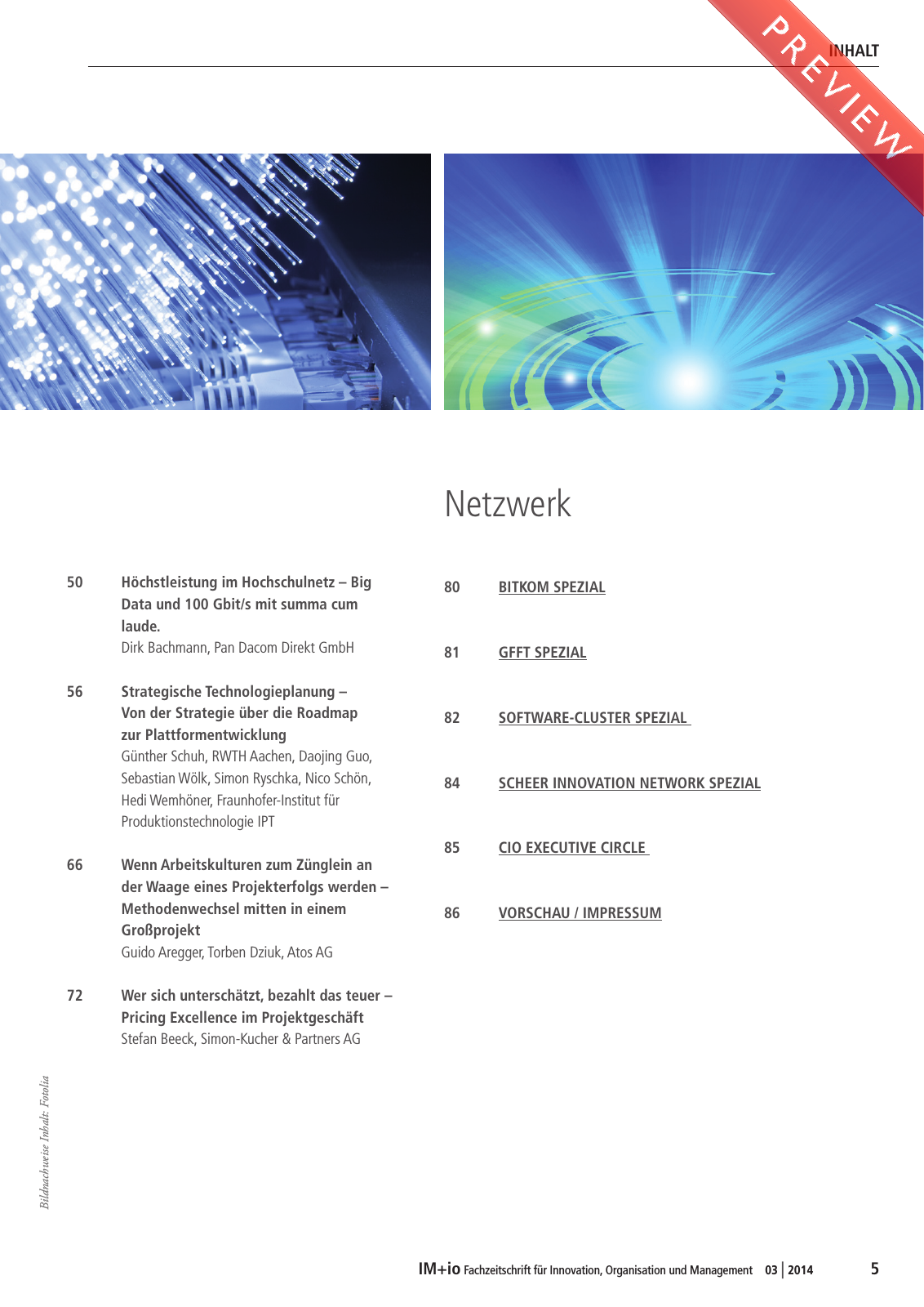 Vorschau IM+io Aktuelle Leseprobe Heft 3 - 2014 Seite 5