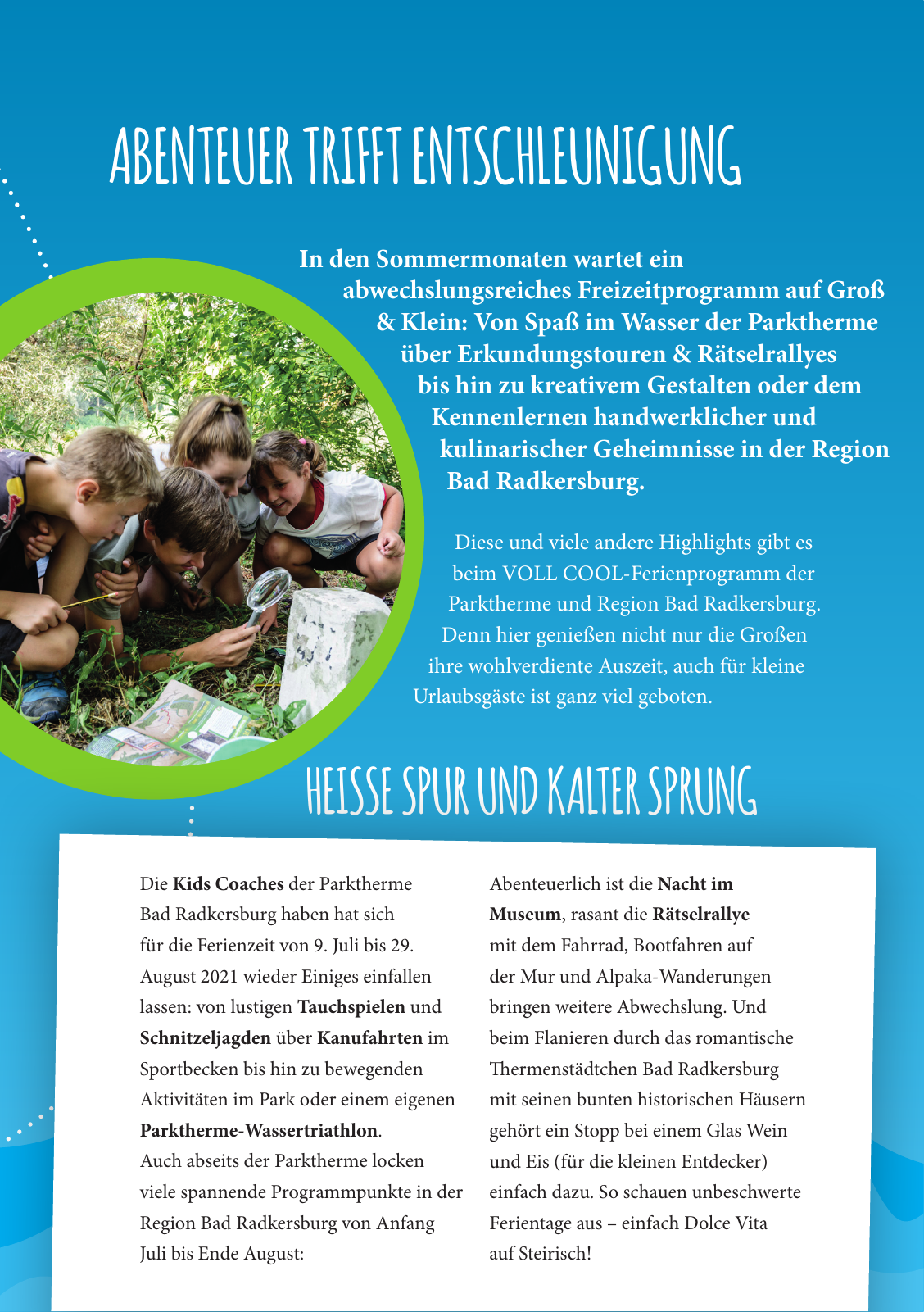 Vorschau VOLL COOL - Sommerferienprogramm Seite 2