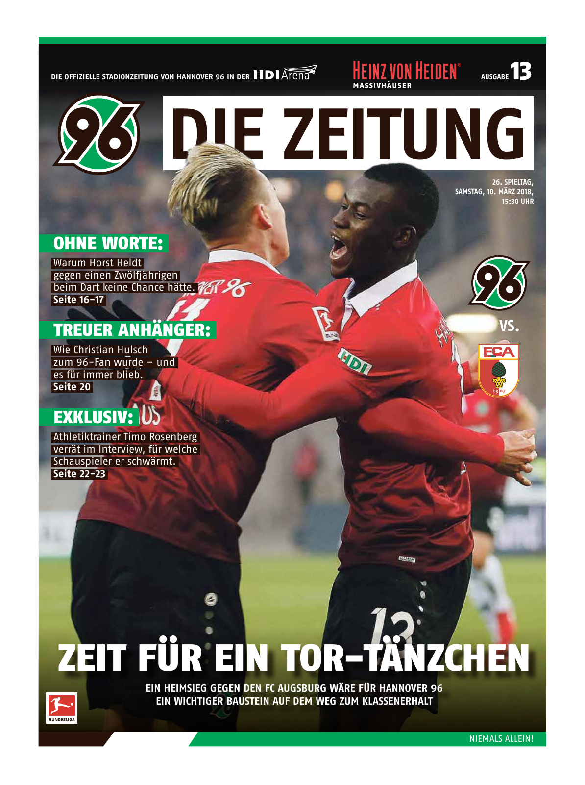 Vorschau 96-DieZeitung-26-2018 Seite 1