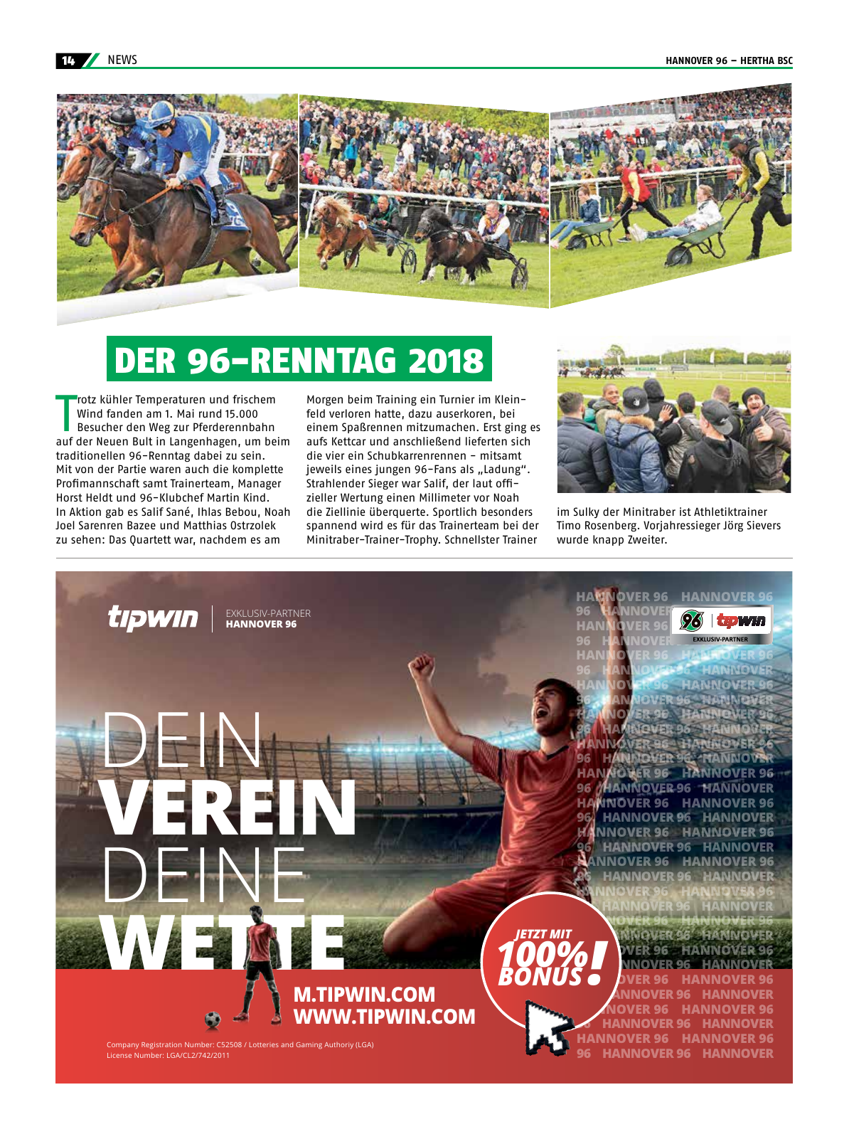 Vorschau 96-DieZeitung-33-2018 Seite 14