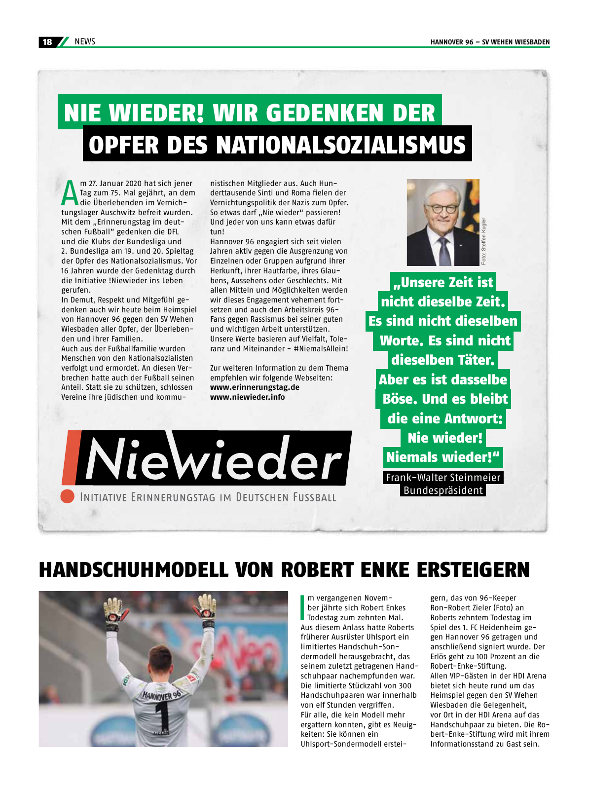 Vorschau 96-DieZeitung-20-2019/20 Seite 18