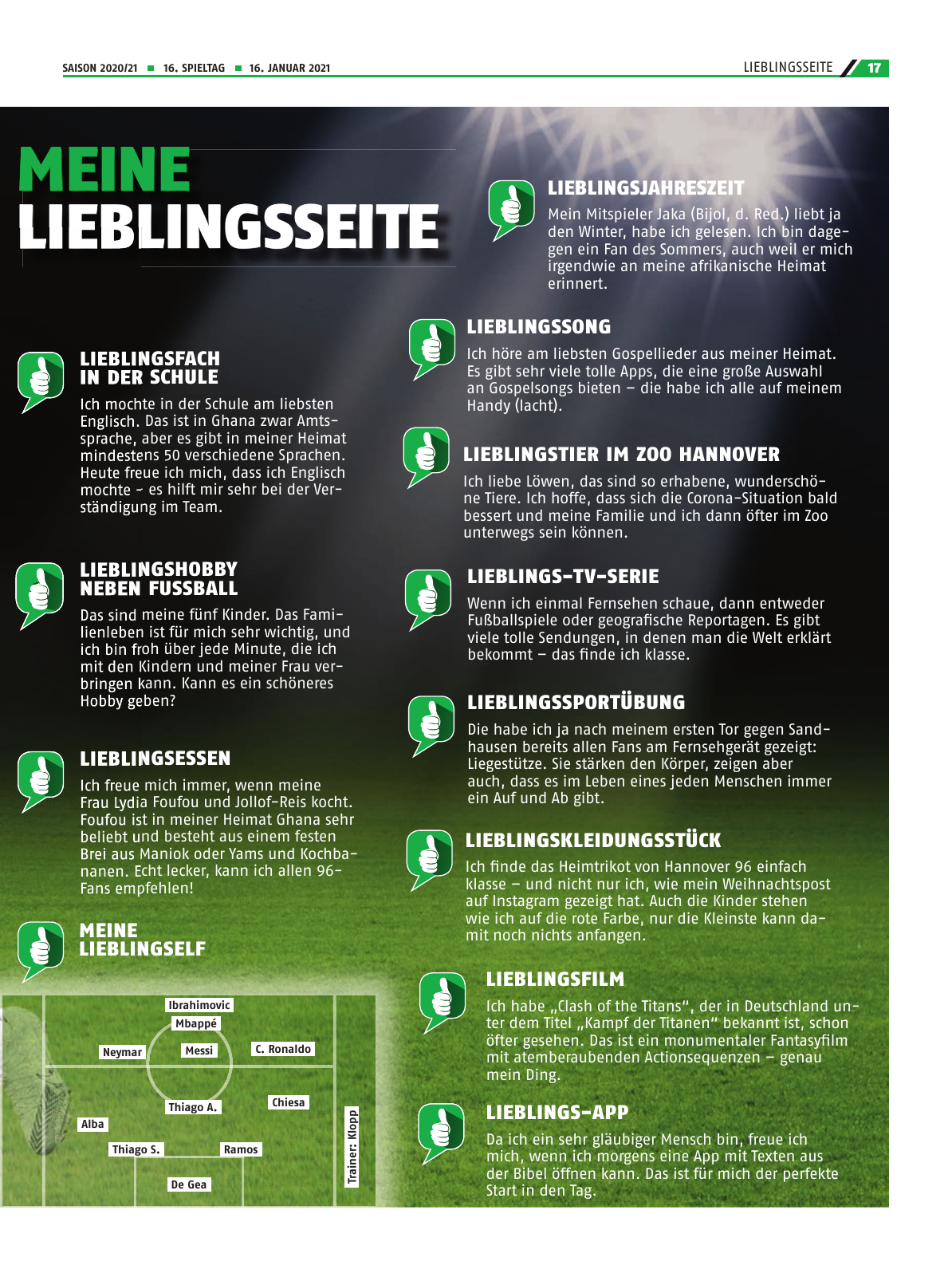 Vorschau 96-Die-Zeitung-16-2021 Seite 17