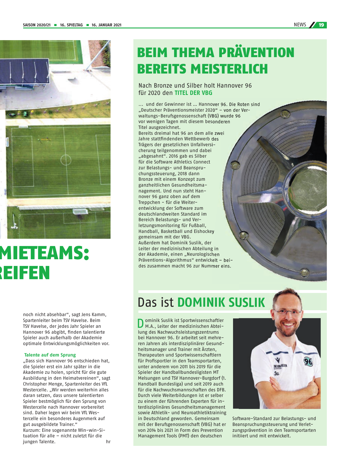 Vorschau 96-Die-Zeitung-16-2021 Seite 19