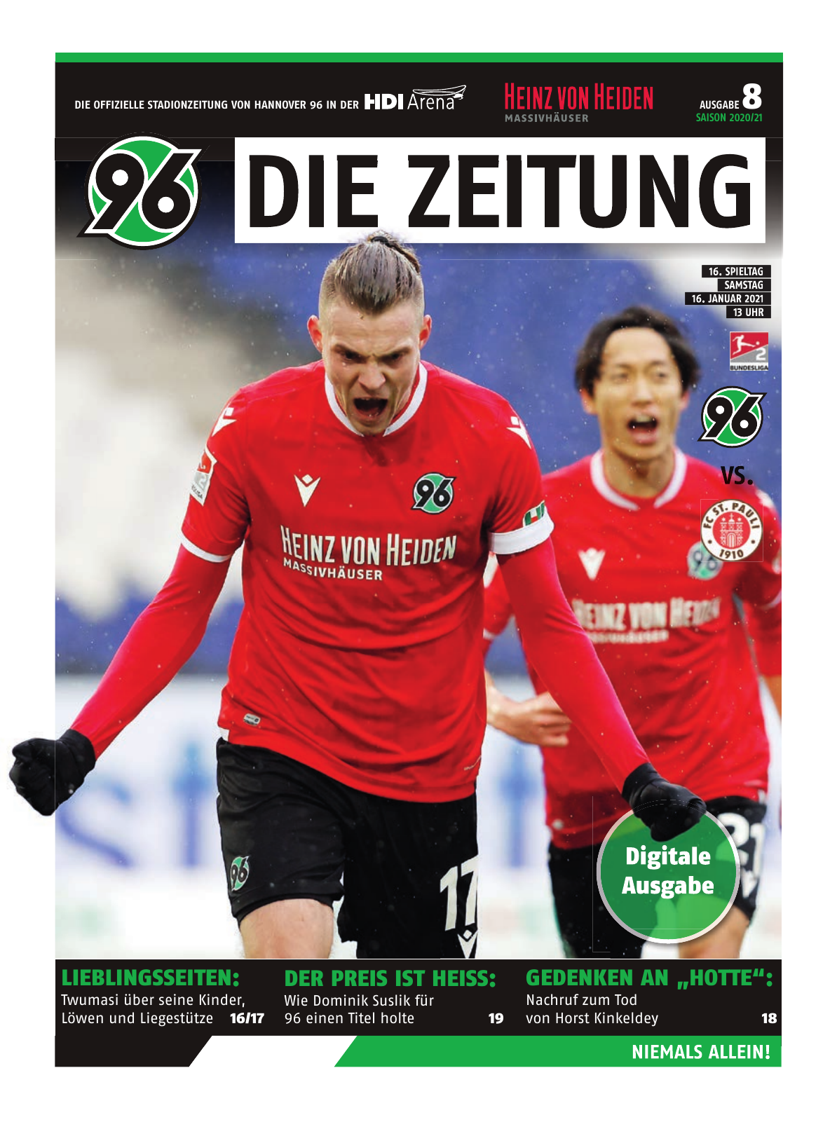 Vorschau 96-Die-Zeitung-16-2021 Seite 1