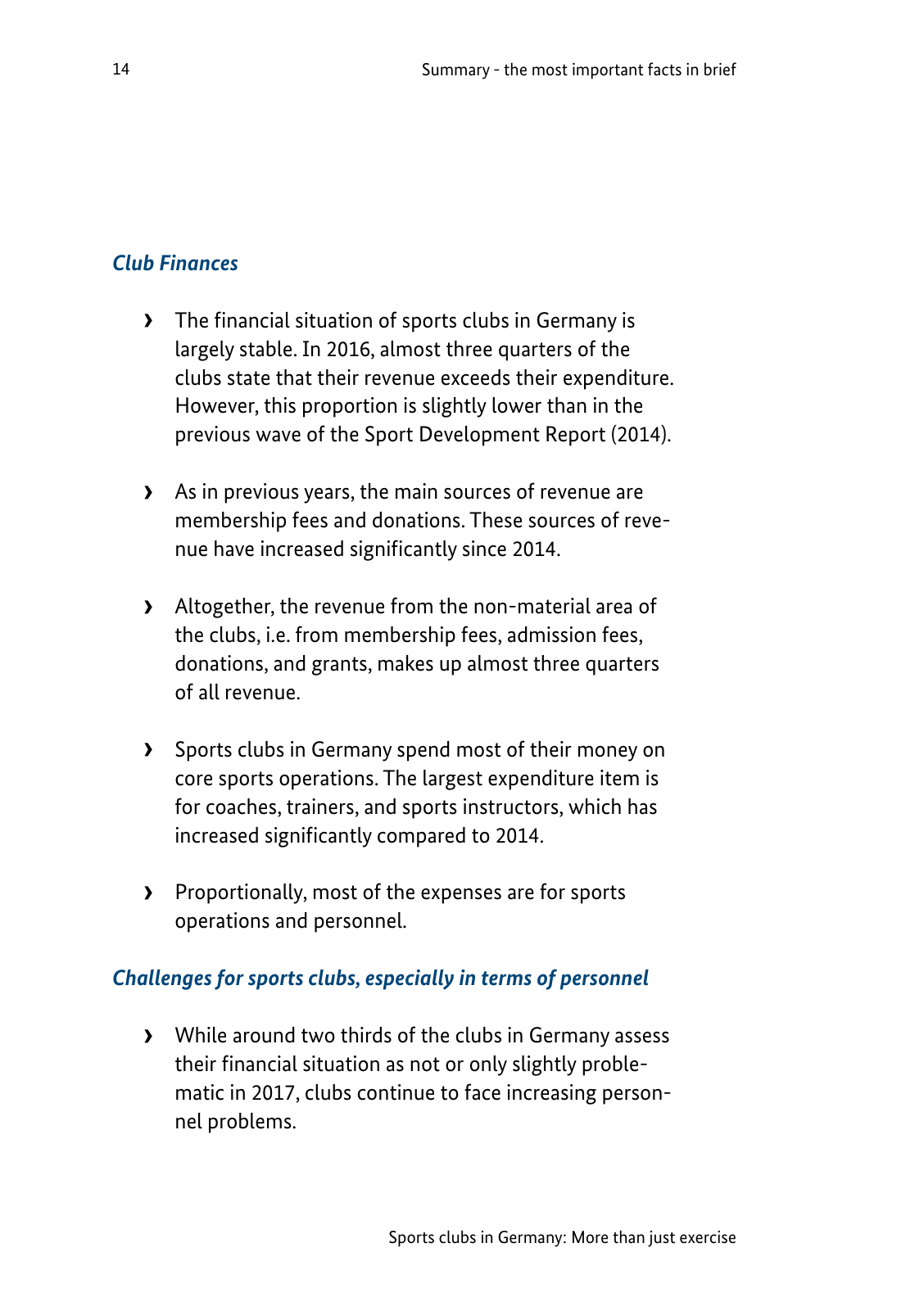 Vorschau SEB-Bericht - Executive Summary - Englisch Seite 14