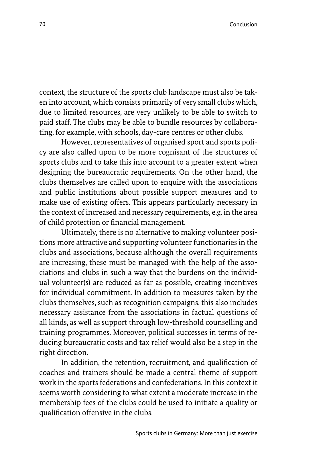 Vorschau SEB-Bericht - Executive Summary - Englisch Seite 70