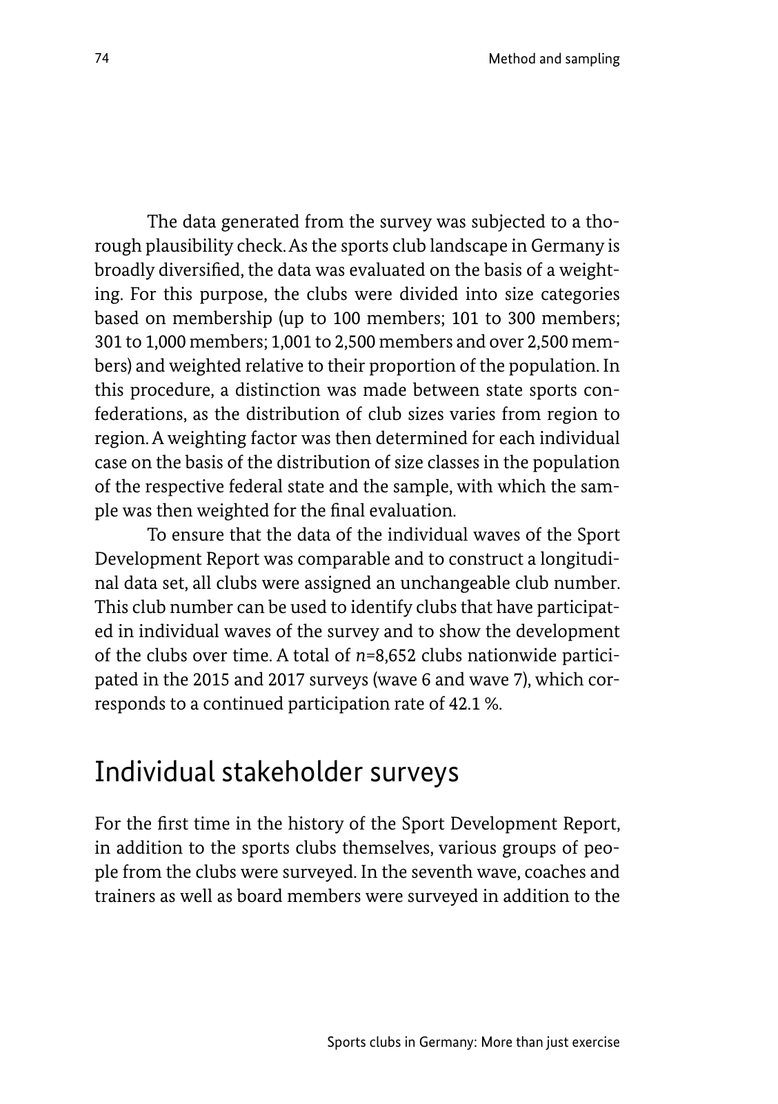 Vorschau SEB-Bericht - Executive Summary - Englisch Seite 74