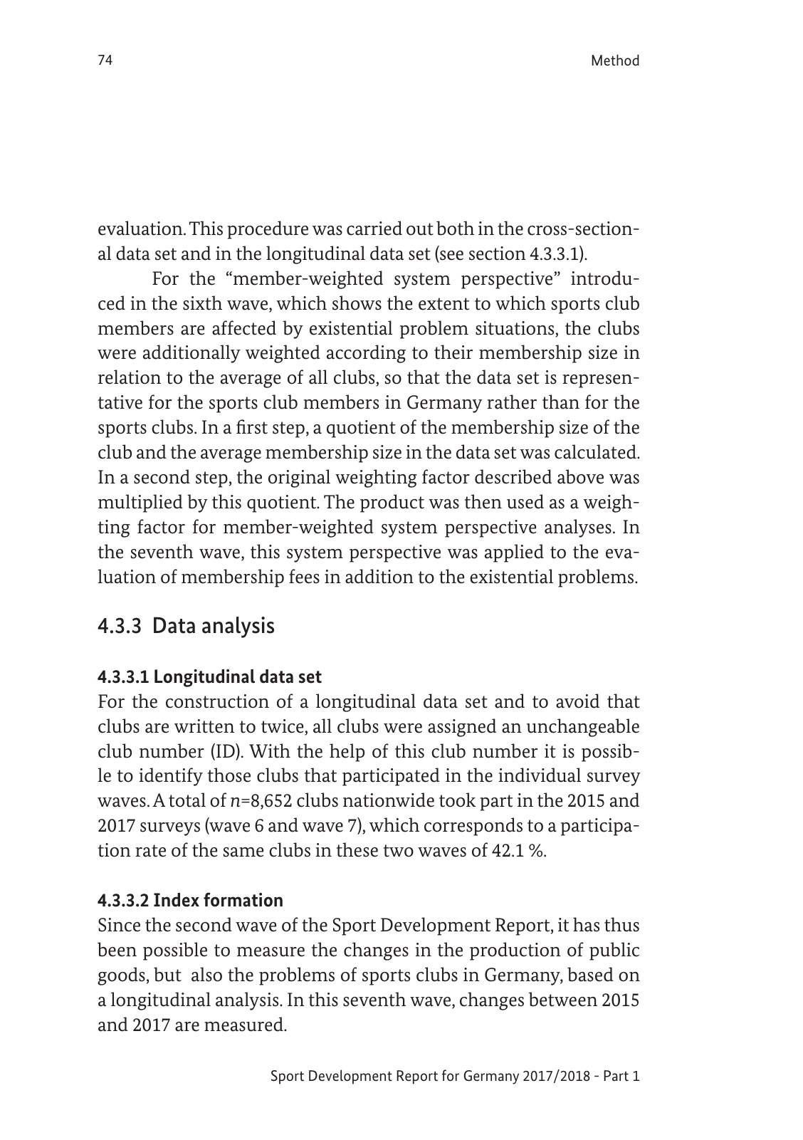 Vorschau SEB-Bericht - Bundesbericht (englisch) Seite 74