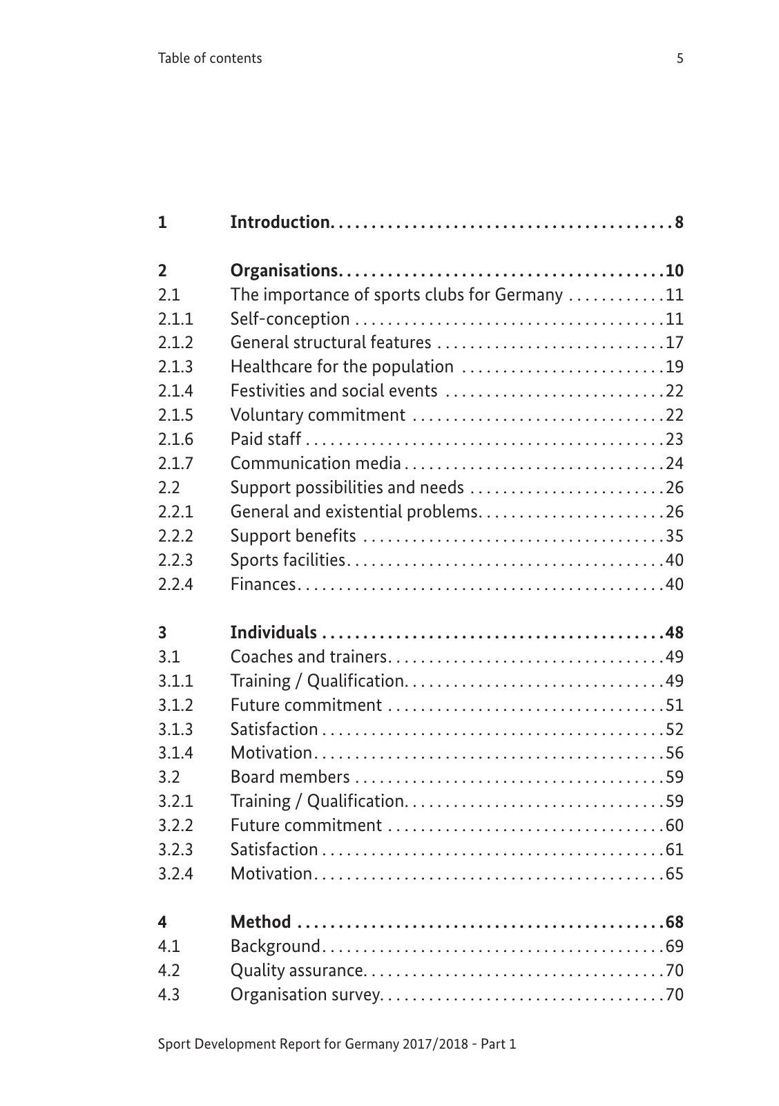 Vorschau SEB-Bericht - Bundesbericht (englisch) Seite 5