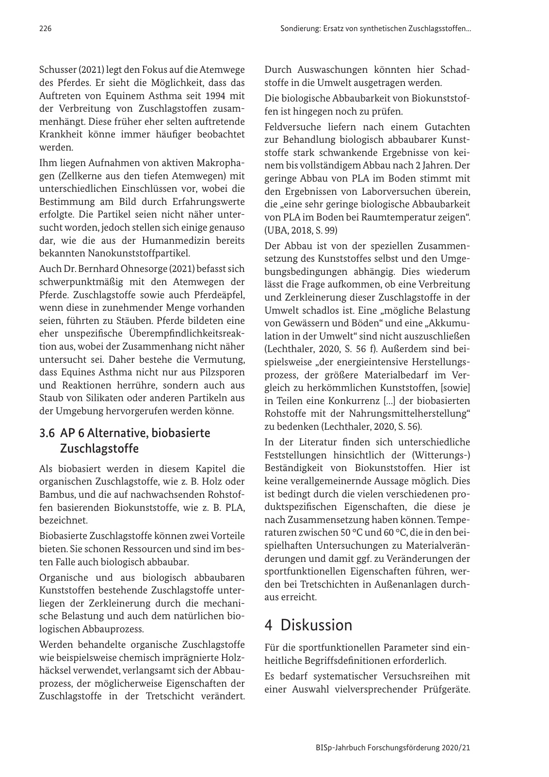 Vorschau BISp-Jahrbuch 2020/21 Seite 228