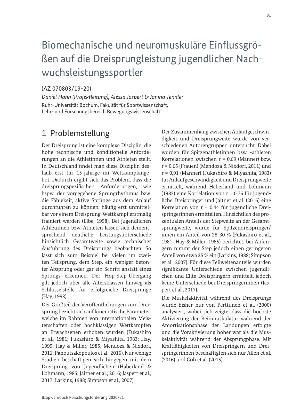 Vorschau BISp-Jahrbuch 2020/21 Seite 93